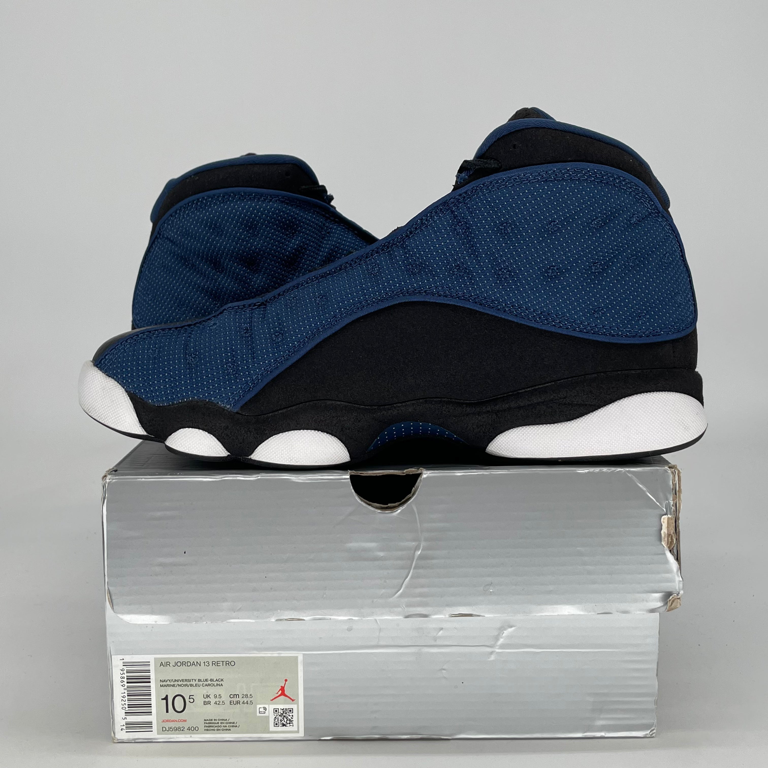 AIR JORDAN 13 BRAVE BLUE DJ5982-400 SIZE 10.5/12W