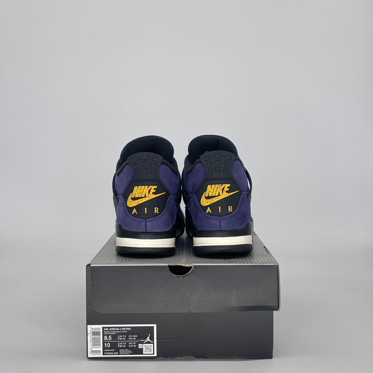 Jordan 4 Retro Lakers