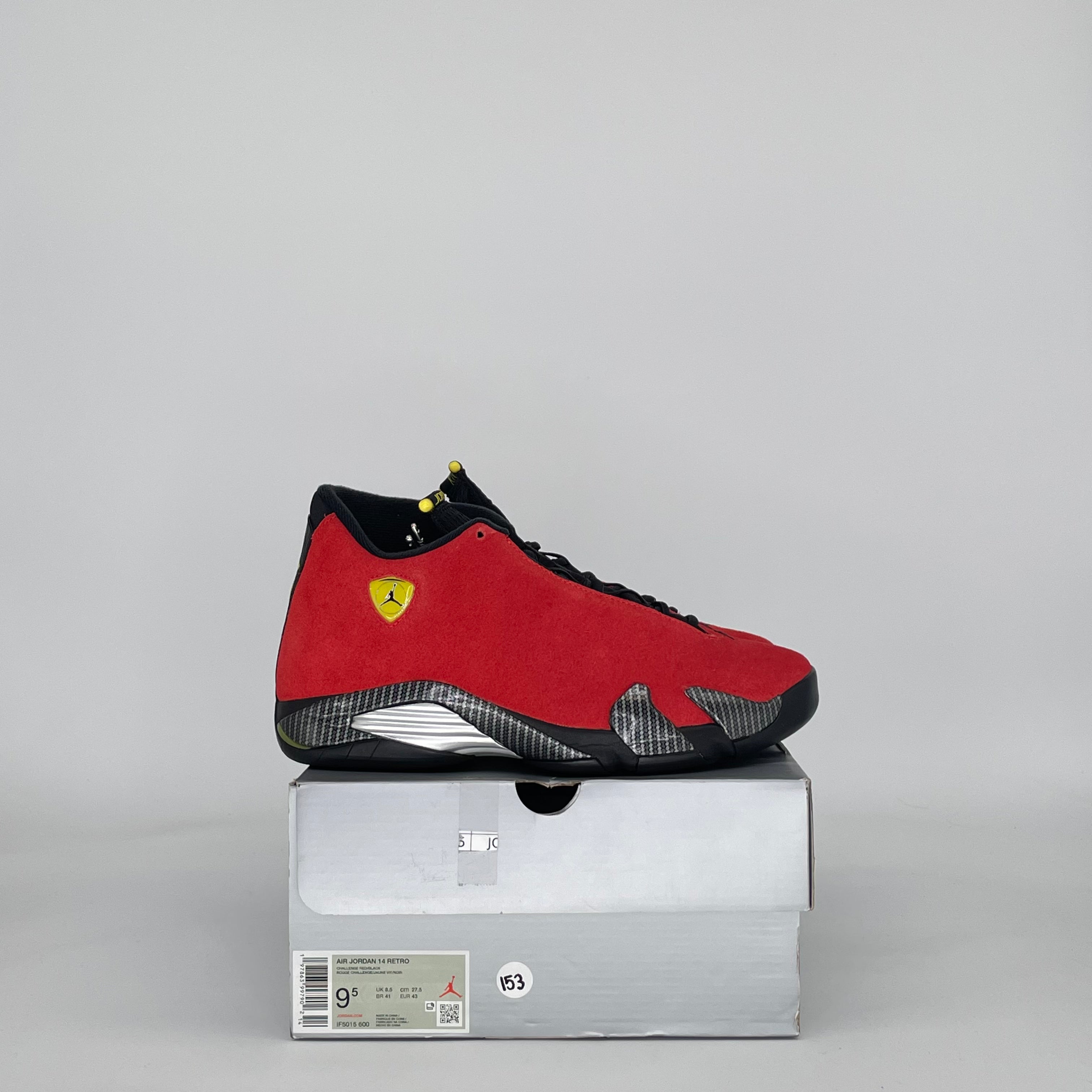 AIR JORDAN 14 FERRARI IF5015-600 SIZE 9.5/11W