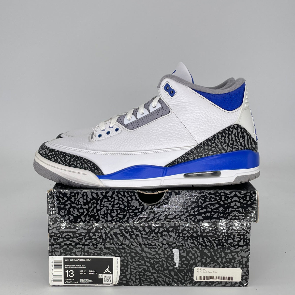 Jordan 3 Retro Racer Blue