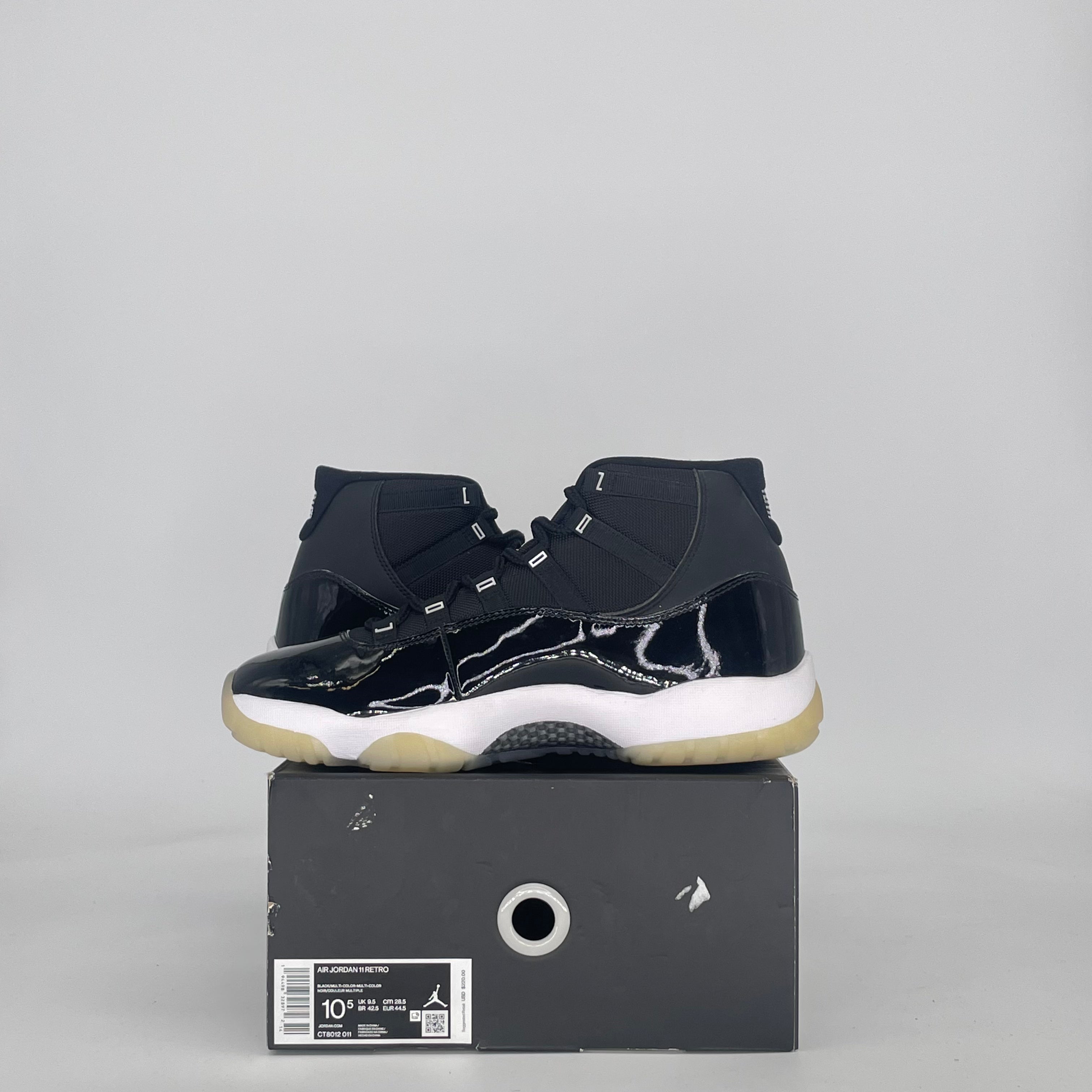 AIR JORDAN 11 JUBILEE 25TH ANNIVERSARY CT8012-011 SIZE 10.5/12W