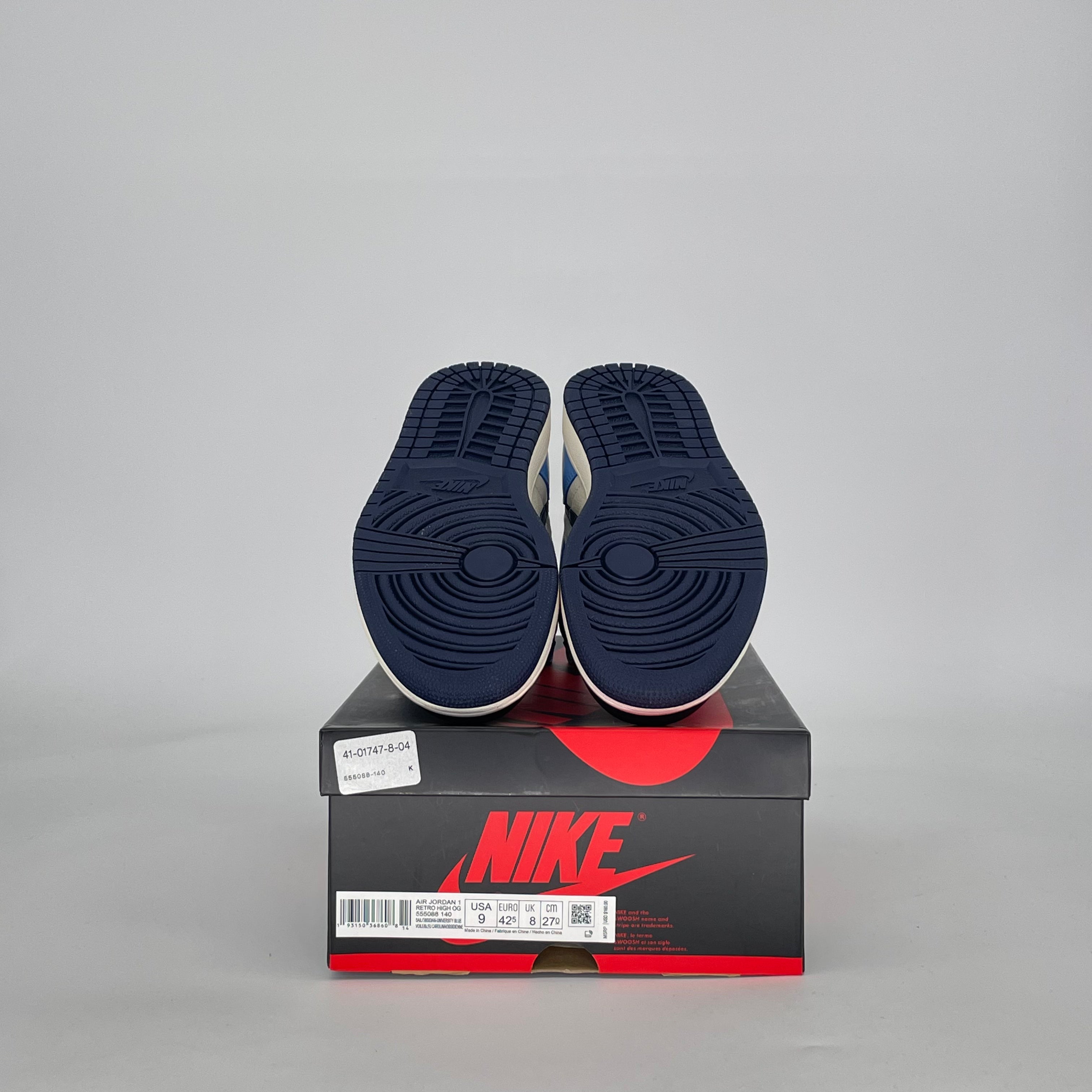 AIR JORDAN 1 OBSIDIAN 555088-140 SIZE 9/10.5W