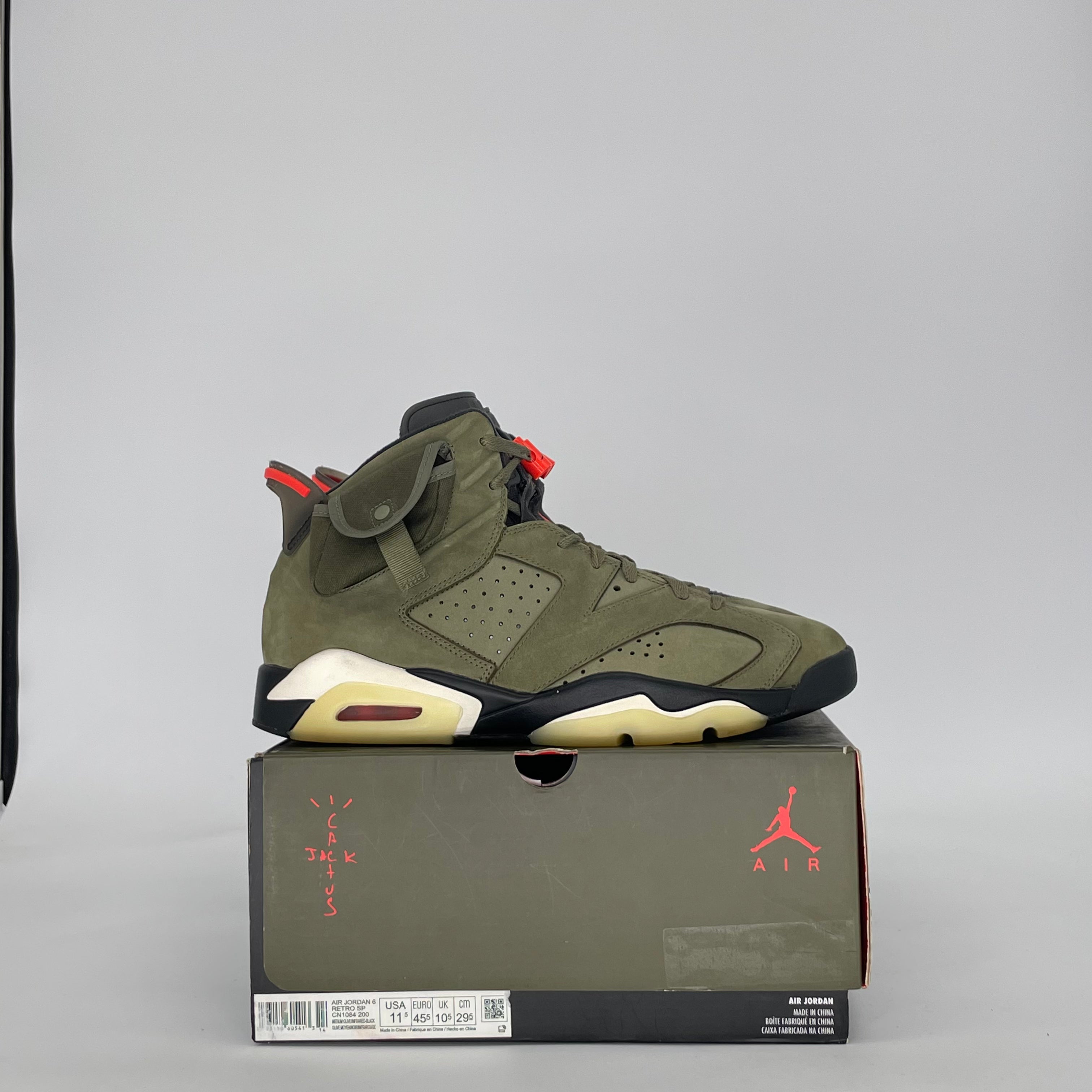 AIR JORDAN 6 TRAVIS SCOTT CN1084-200 SIZE 11.5/13W