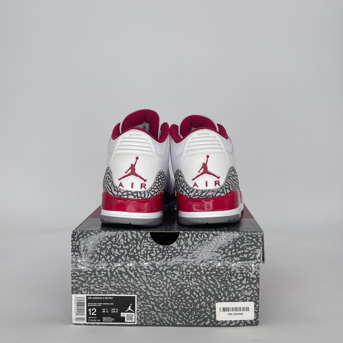 Jordan 3 Retro Cardinal Red
