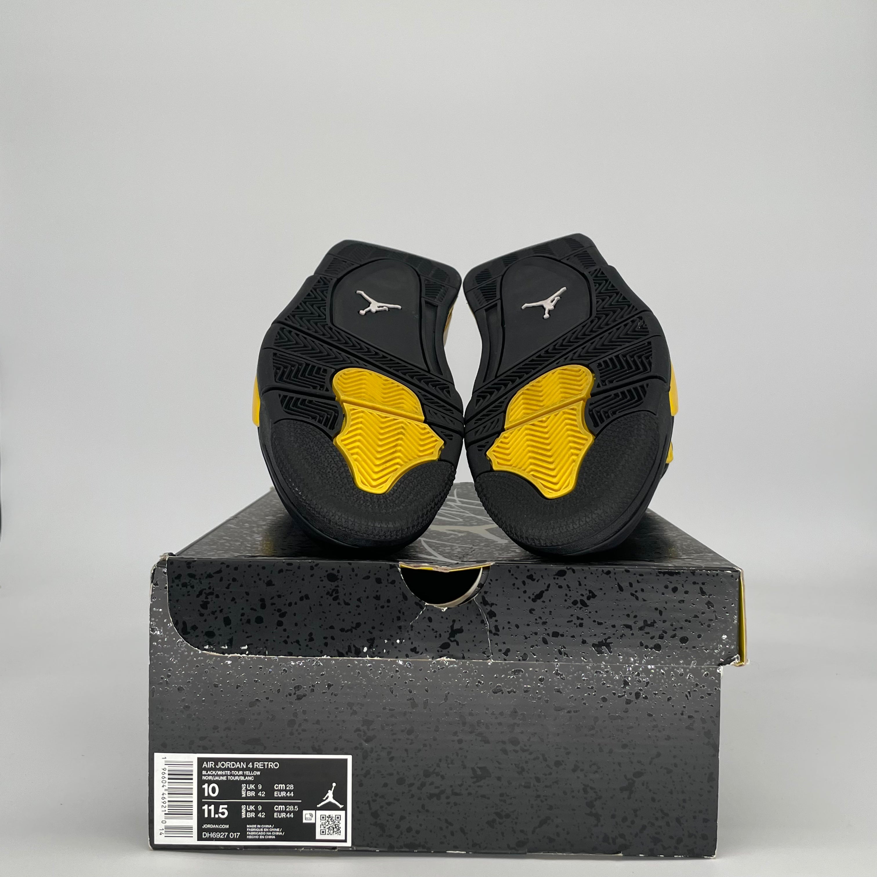 AIR JORDAN 4 THUNDER DH6927-017 SIZE 10/11.5W