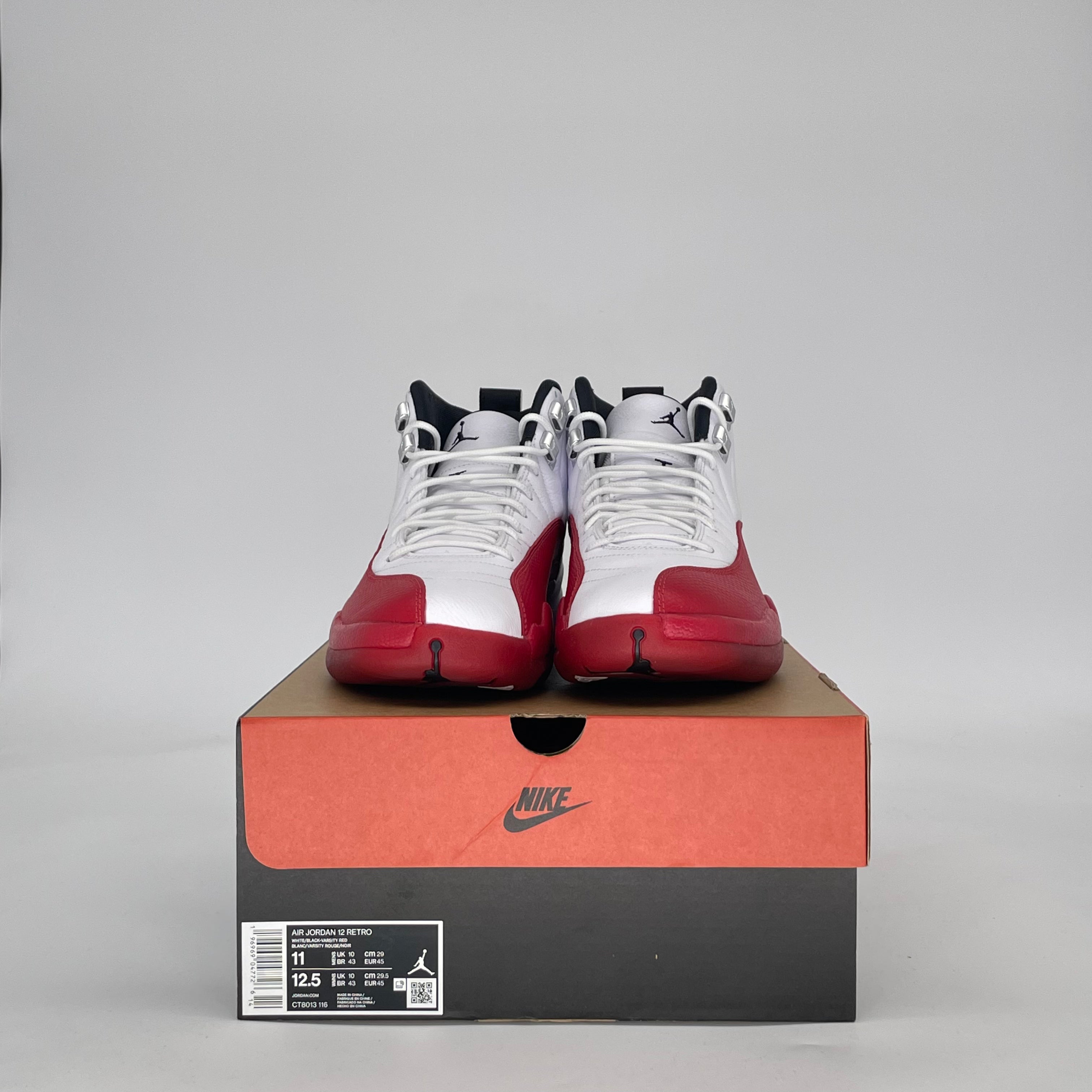 AIR JORDAN 12 CHERRY (2023) CT8013-116 SIZE 11/12.5W