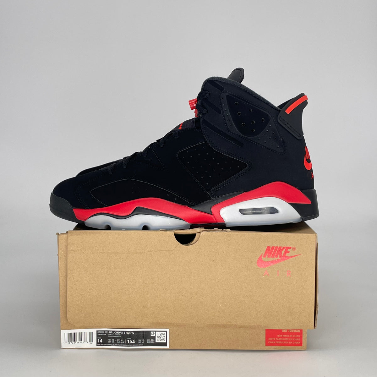 Jordan 6 Retro Infrared Salesman