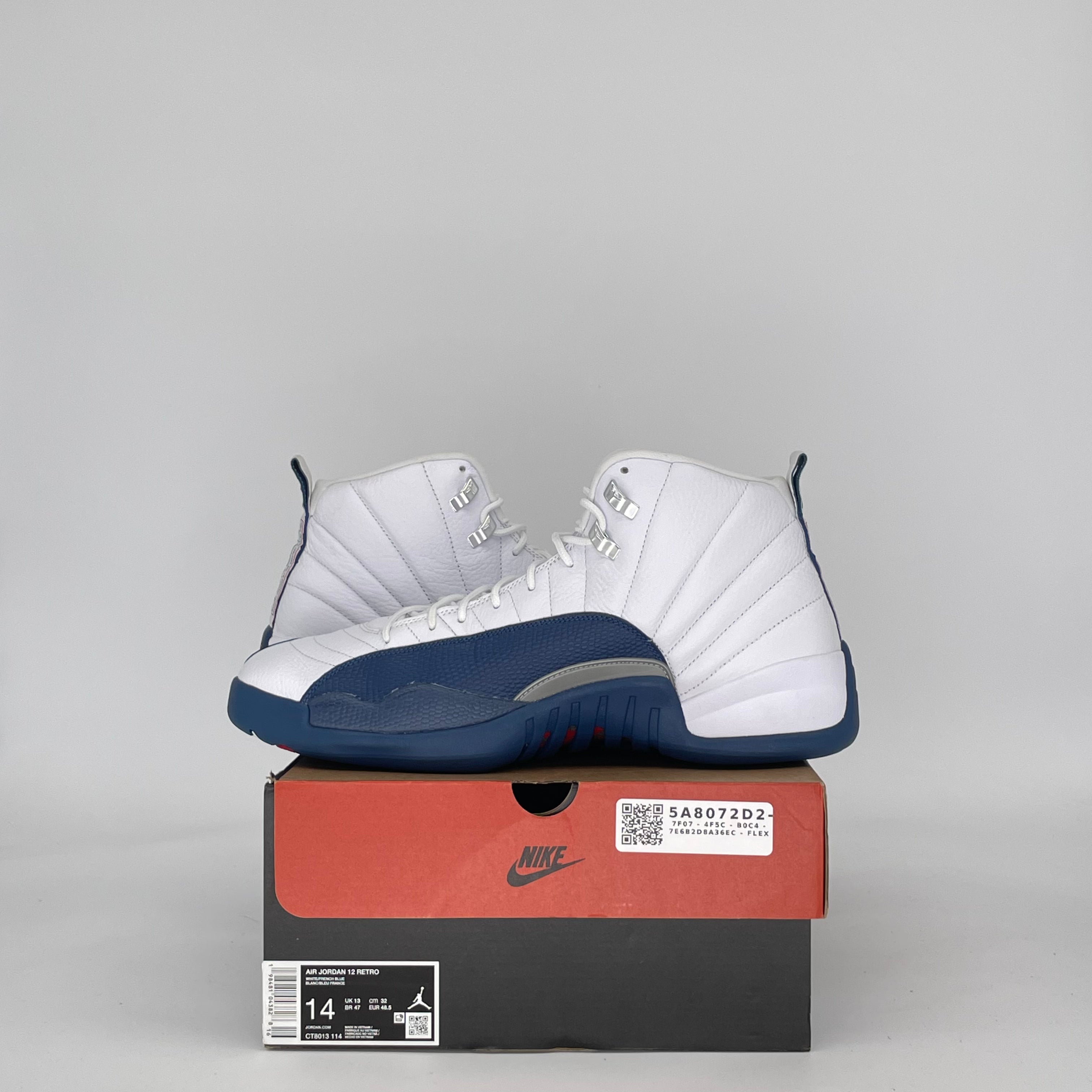 AIR JORDAN 12 FRENCH BLUE CT8013-114 SIZE 14/15.5W