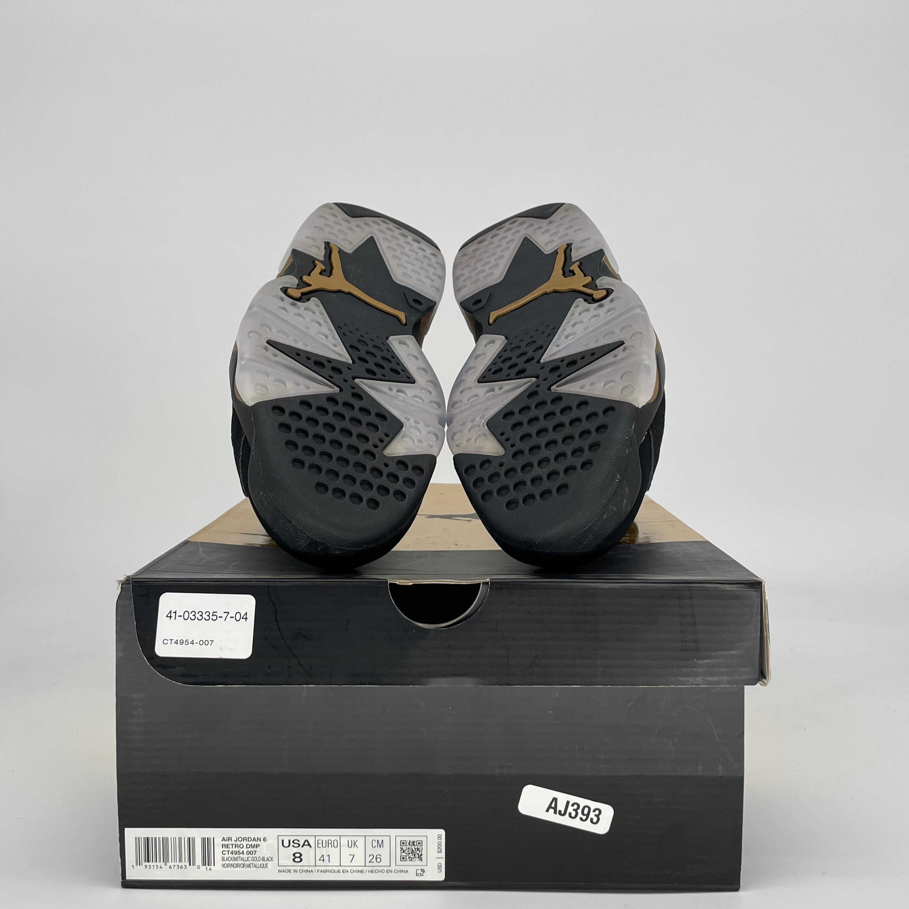 AIR JORDAN 6 DMP CT4954-007 SIZE 8/9.5W