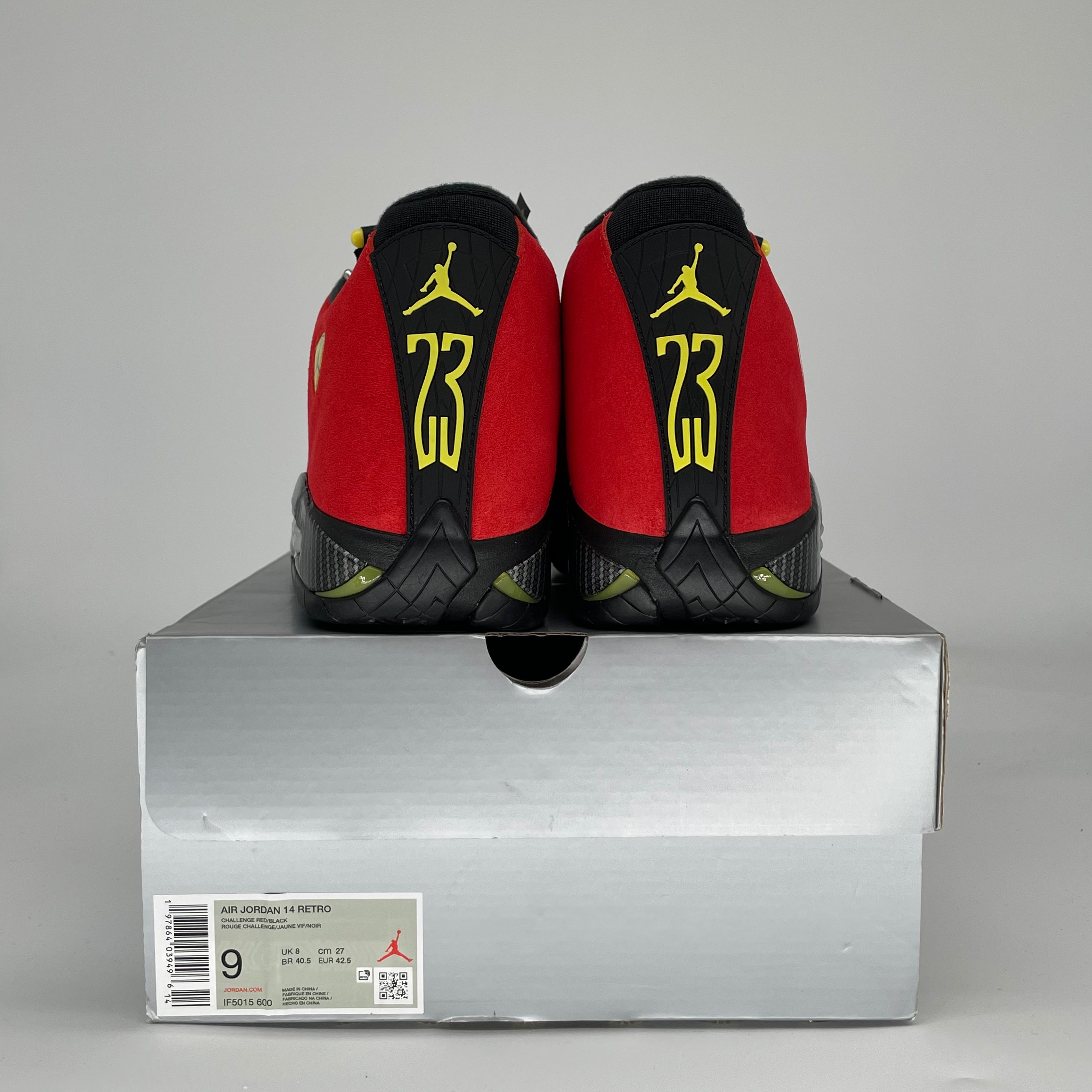 AIR JORDAN 14 FERRARI IF5015-600 SIZE 9/10.5