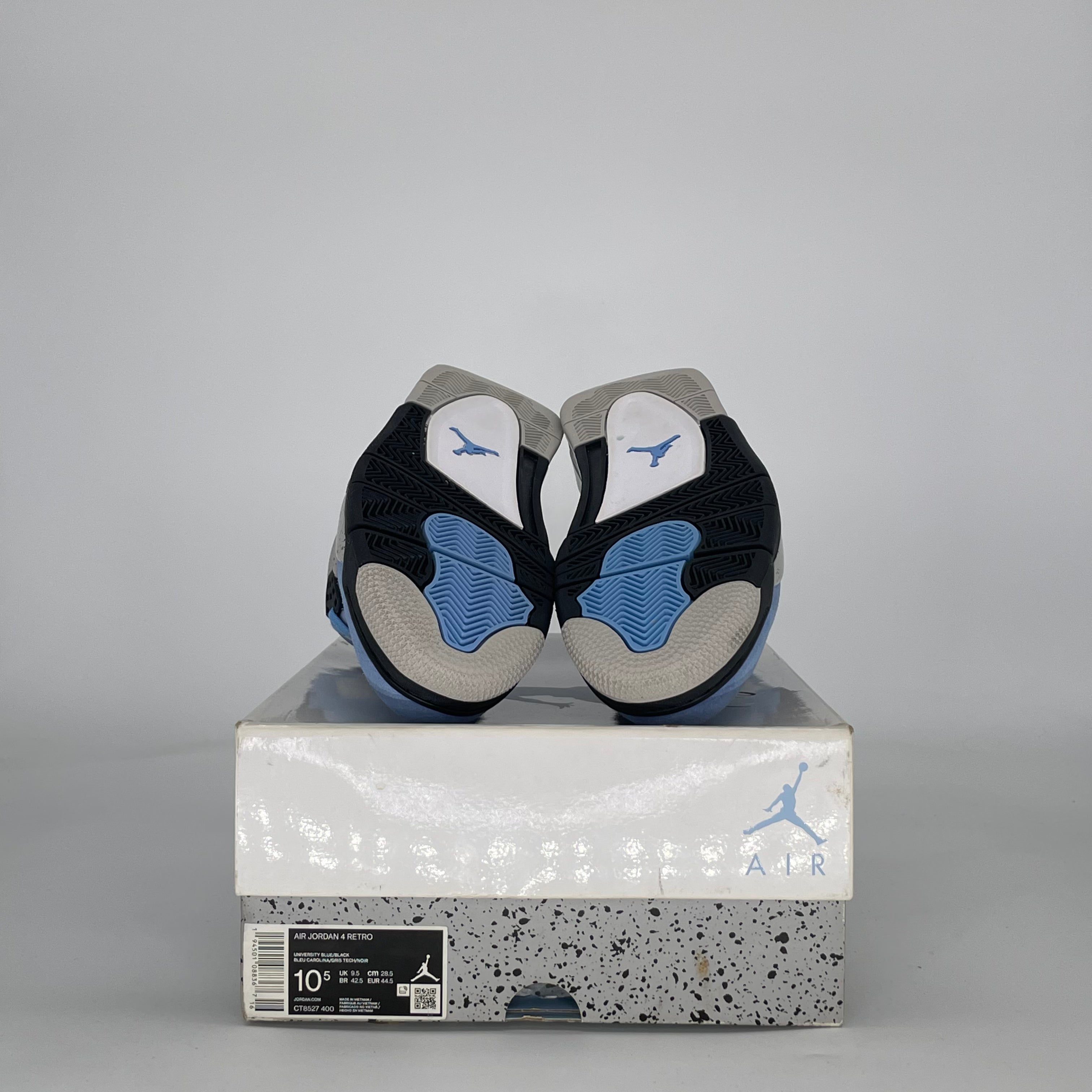 AIR JORDAN 4 UNIVERSITY BLUE CT8527-400 SIZE 10.5/12W