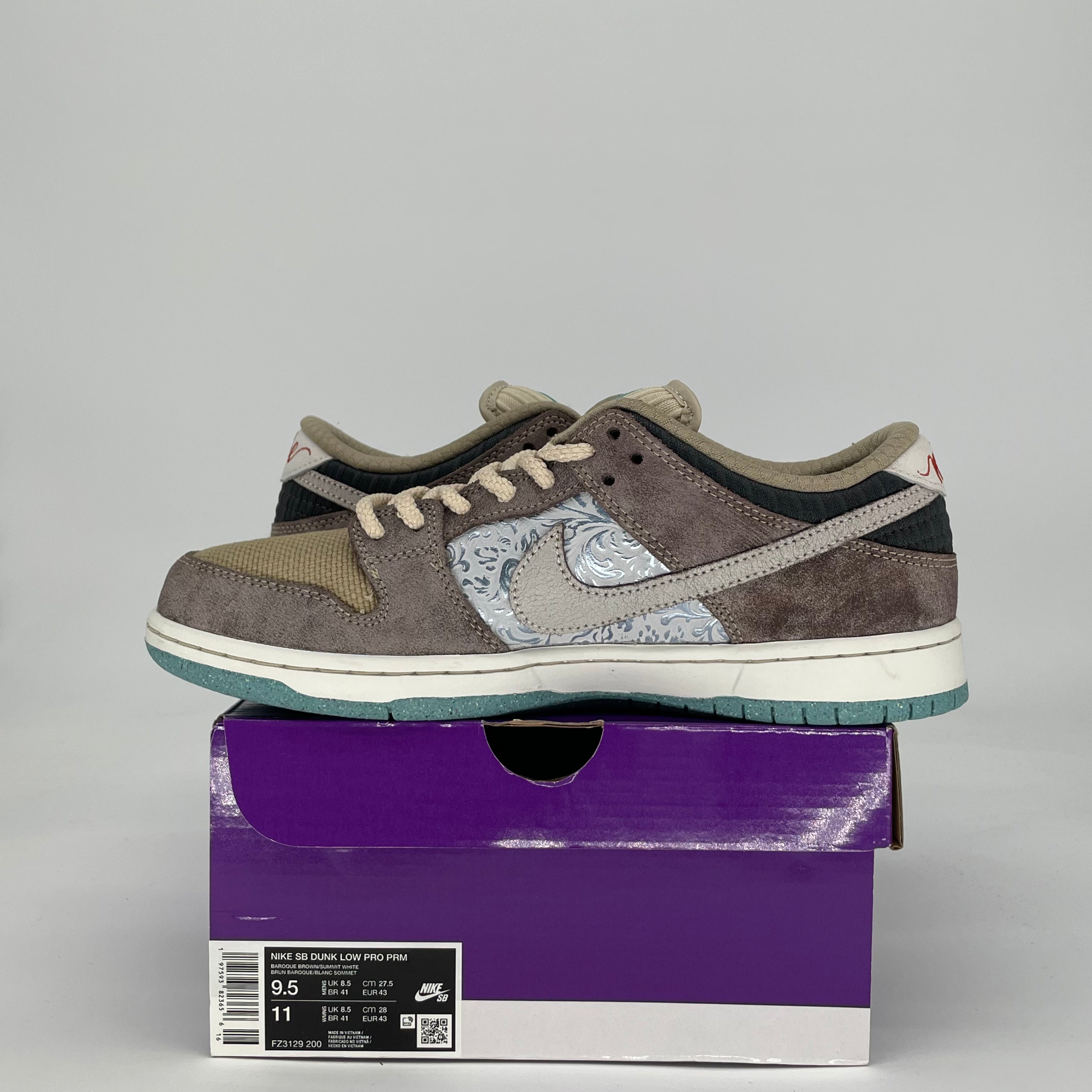 NIKE SB DUNK LOW BIG MONEY SAVINGS FZ3129-200 SIZE 9.5/11W