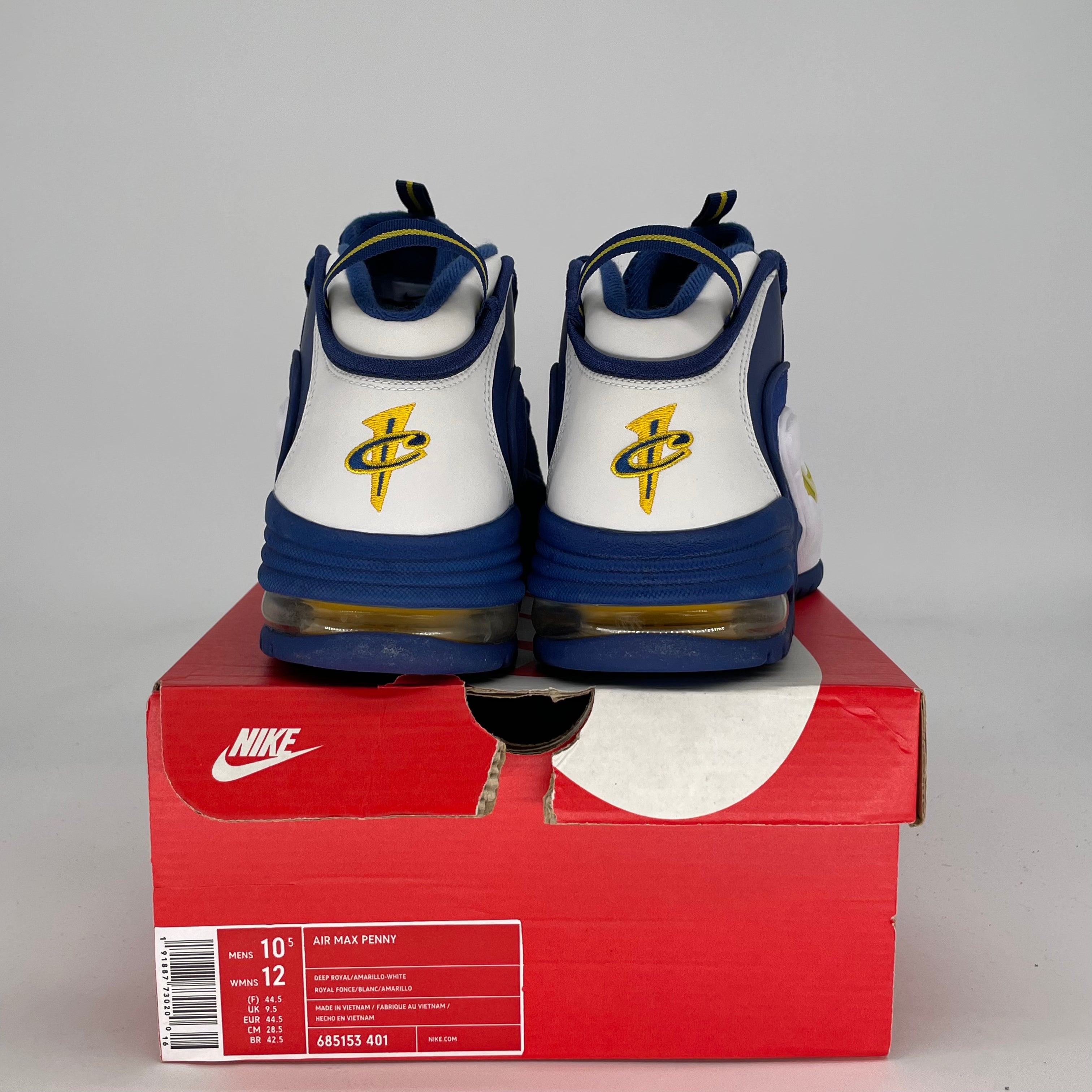 NIKE AIR MAX PENNY WARRIORS 685153-401 SIZE 10.5/12W