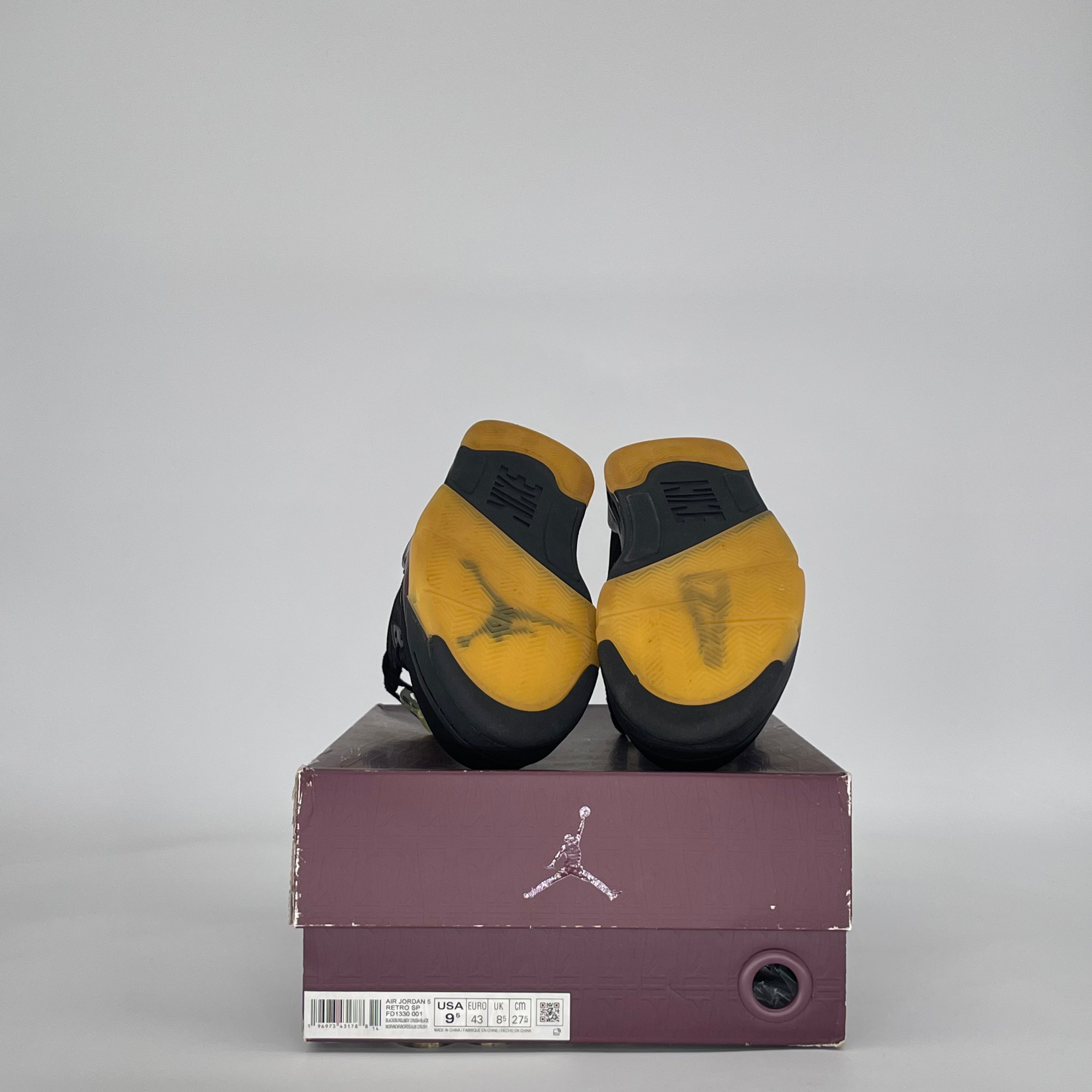 AIR JORDAN 5 A MA MANIERE DUSK FD1330-001 SIZE 9.5/11W