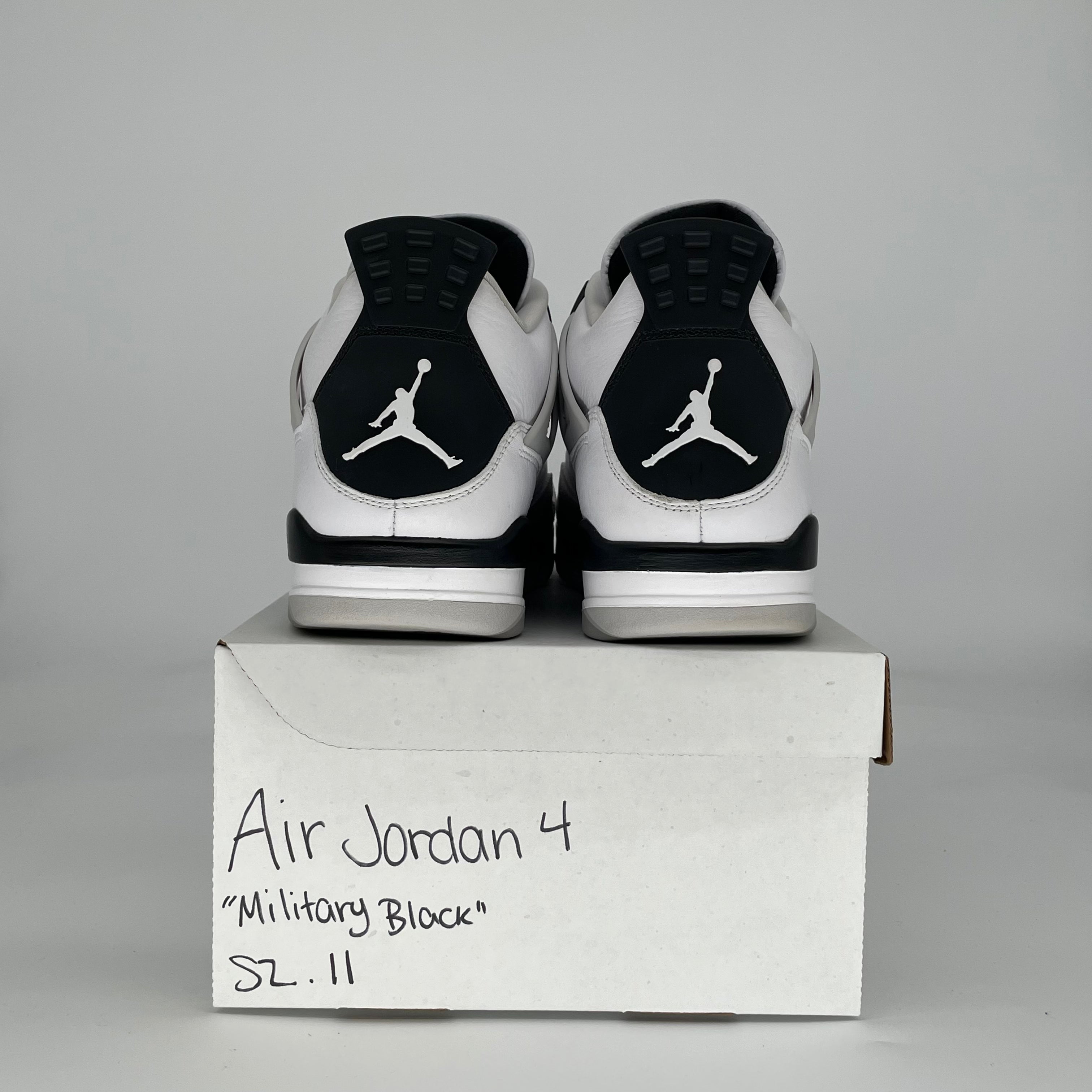 AIR JORDAN 4 MILITARY BLACK DH6927-111 SIZE 11/12.5W