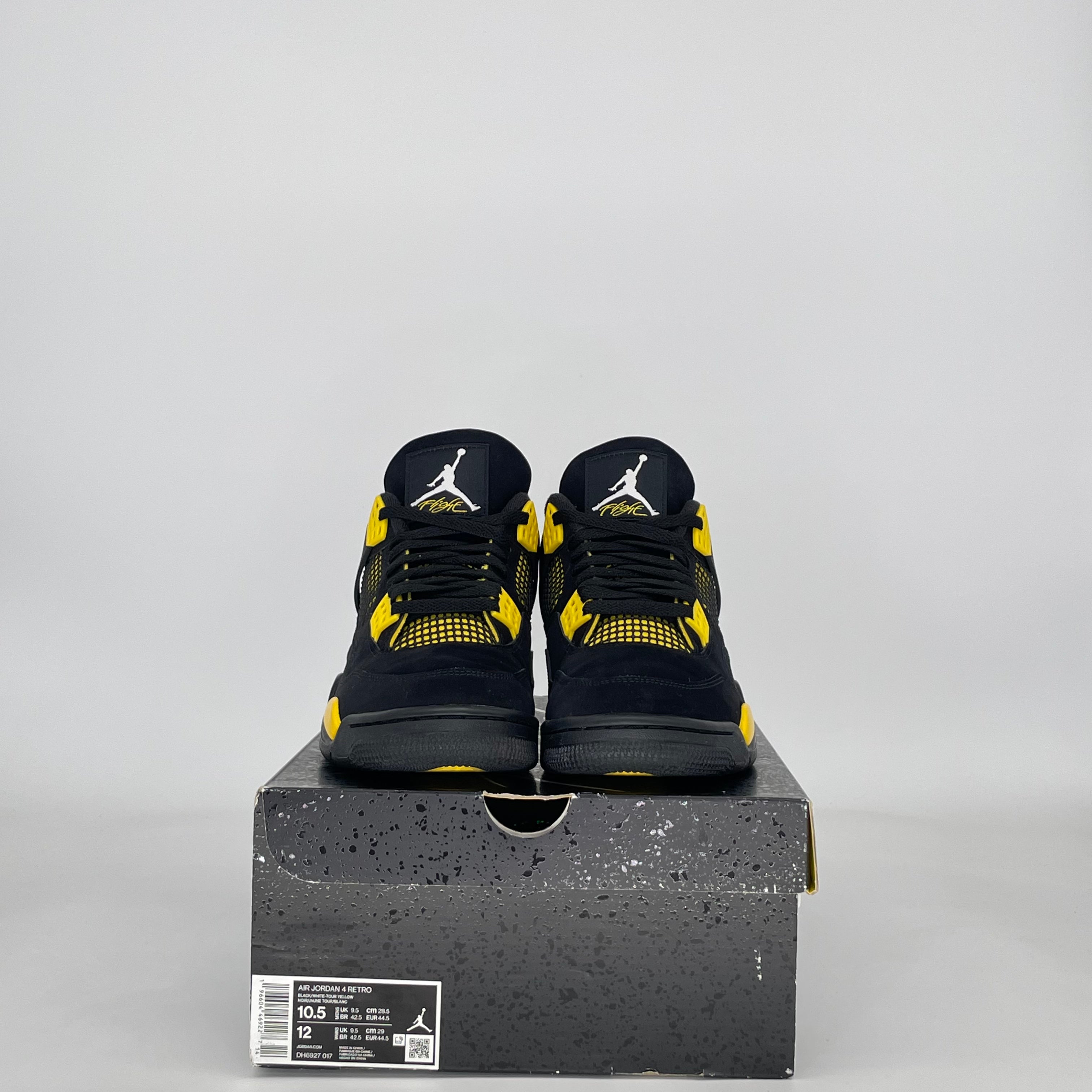 AIR JORDAN 4 THUNDER (2023) DH6927-017 SIZE 10.5/12W