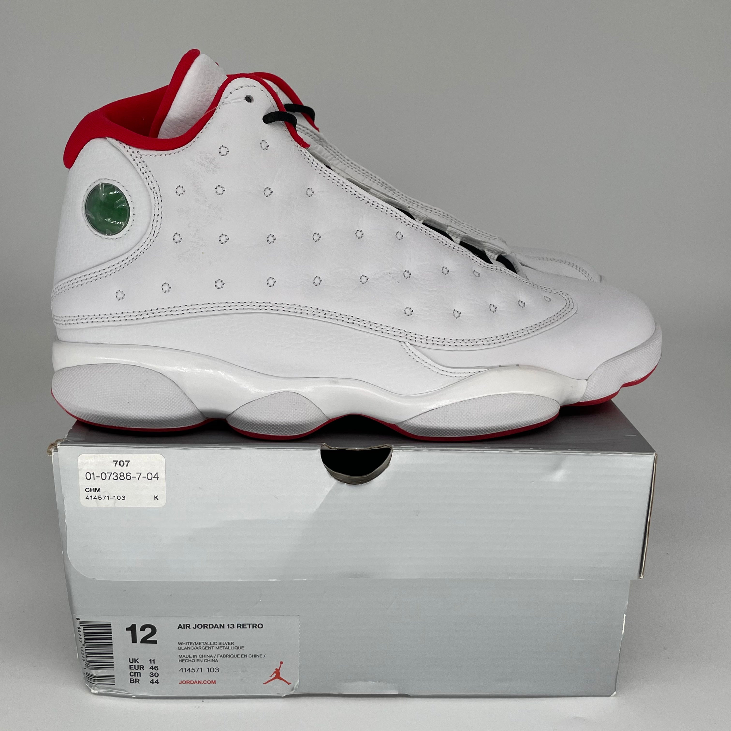 AIR JORDAN 13 ALTERNATE HISTORY OF FLIGHT SIZE 12 414571-103