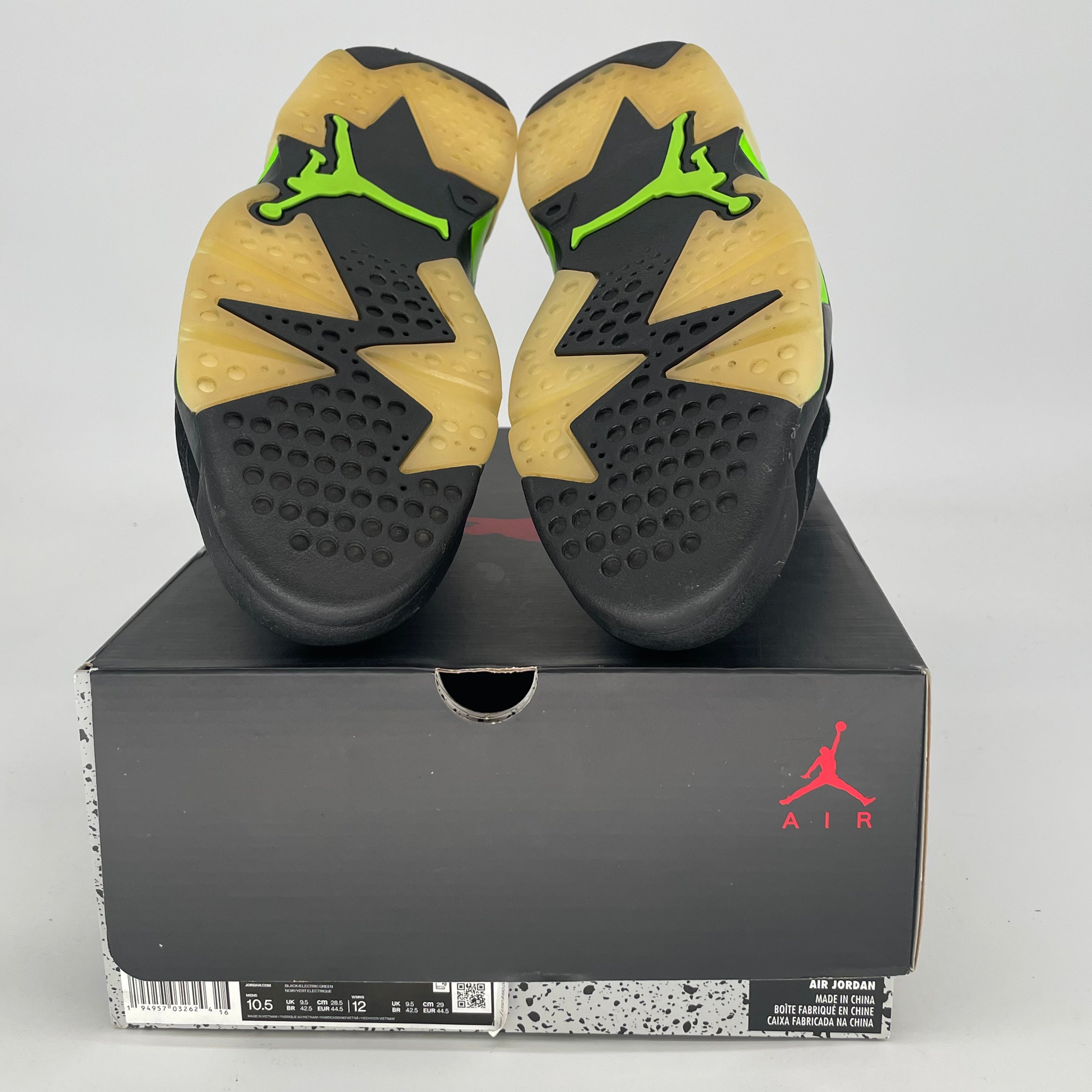 AIR JORDAN 6 ELECTRIC GREEN CT8529-003 SIZE 10.5/12W