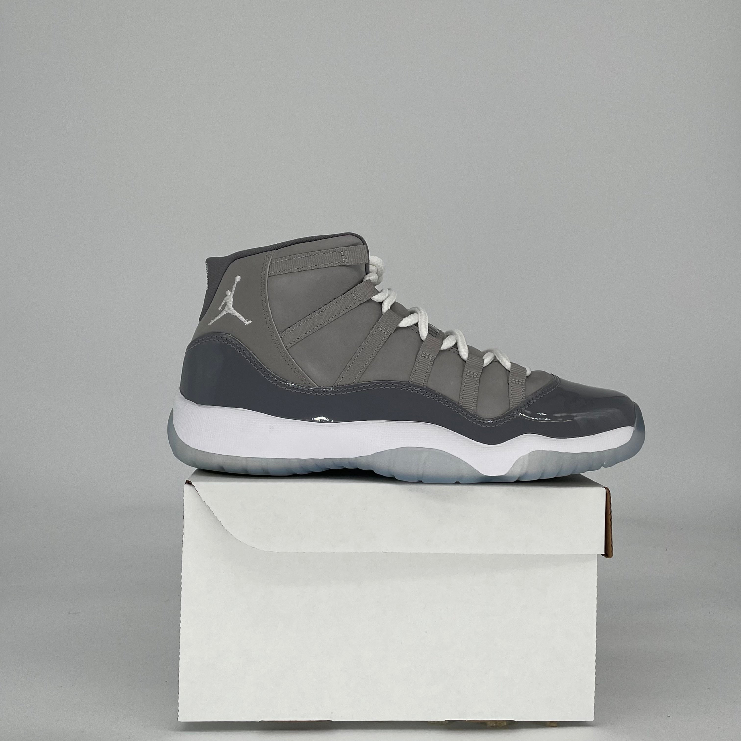 AIR JORDAN 11 COOL GREY 378038-005 SIZE 7/8.5W