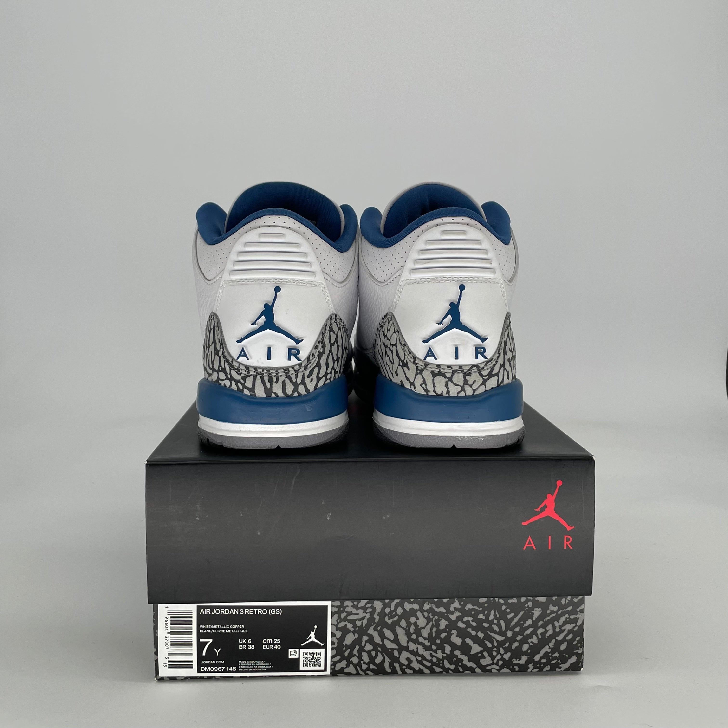 AIR JORDAN 3 WIZARDS DM0967-148 SIZE 7/8.5W