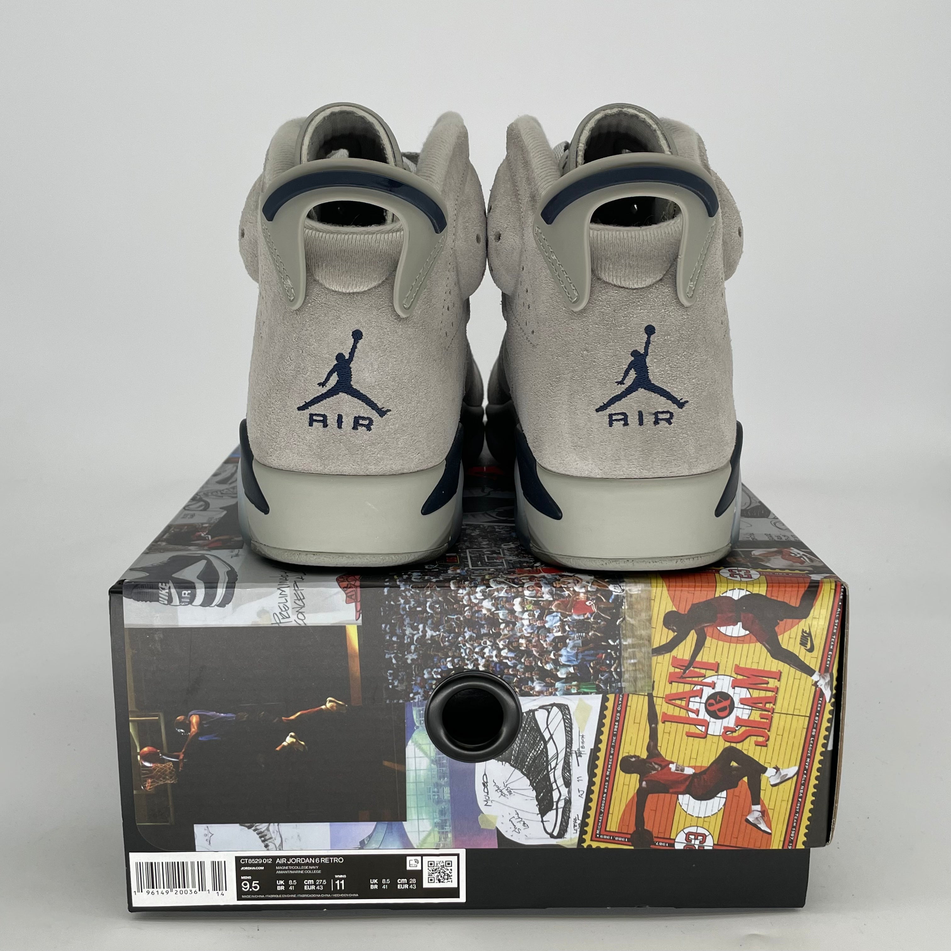 AIR JORDAN 6 GEORGETOWN CT8529-012 SIZE 9.5/11W