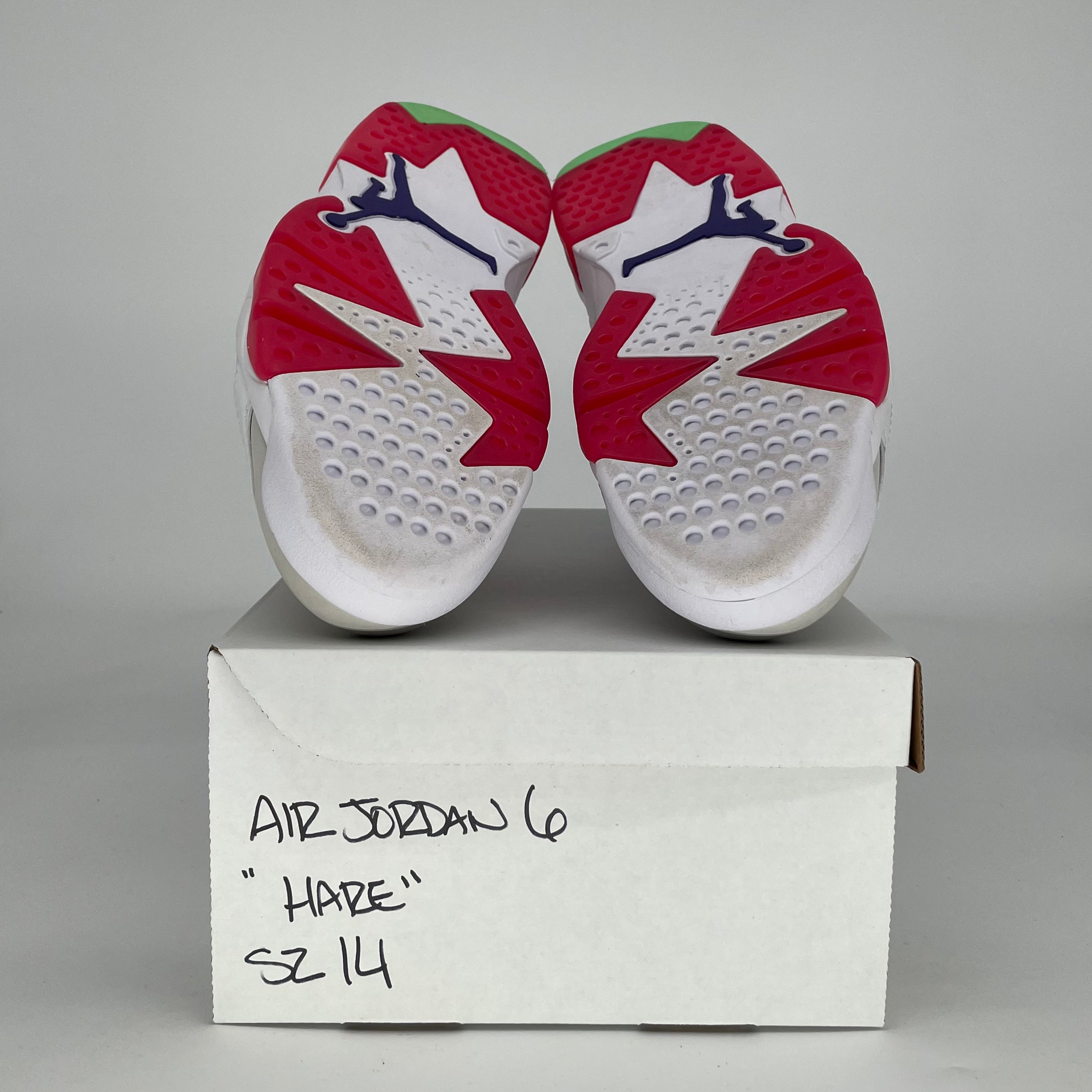 AIR JORDAN 6 HARE CT8529-062 SIZE 14/15.5W