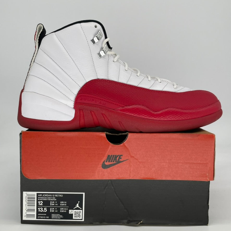 AIR JORDAN 12 CHERRY CT8013-116 SIZE 12/13.5W