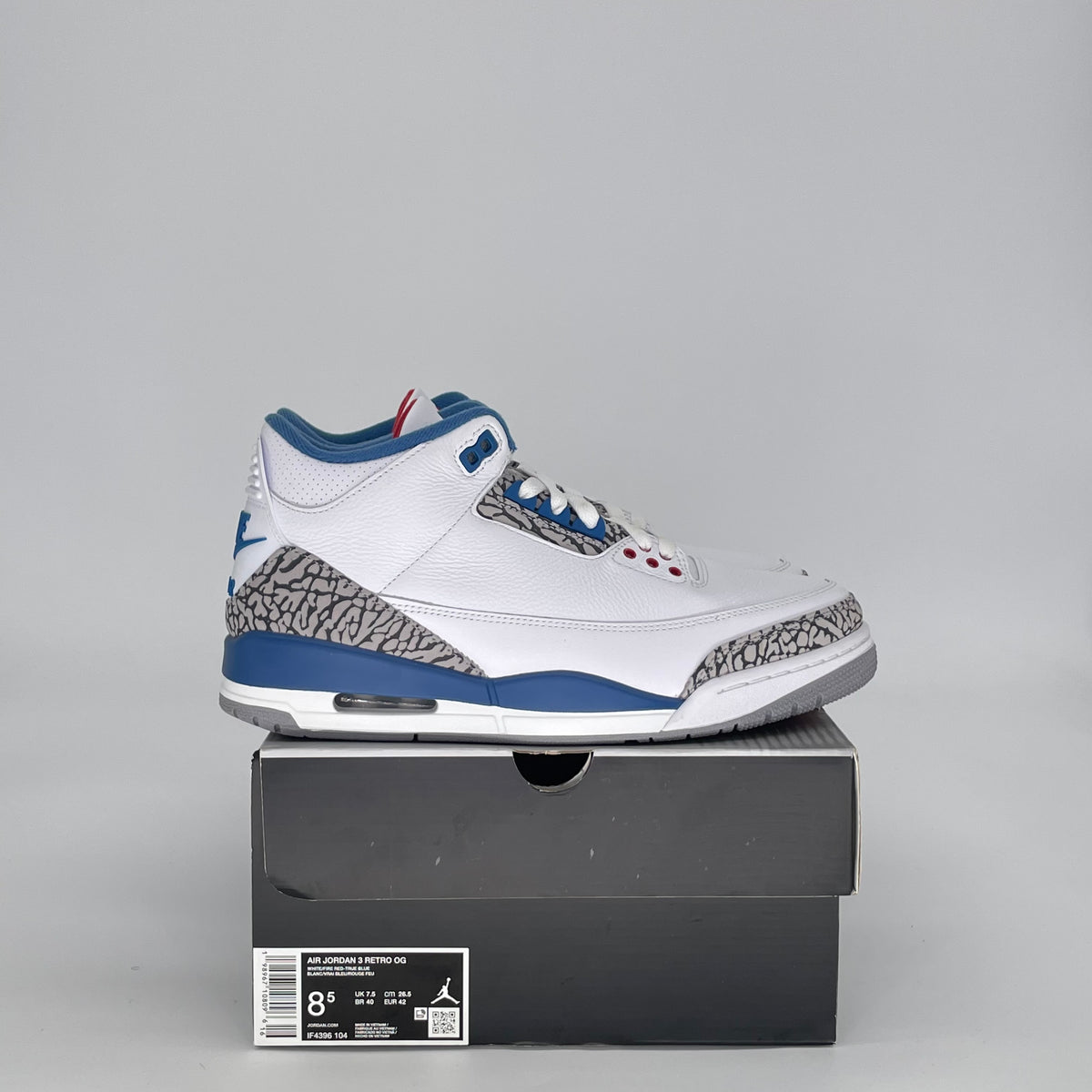 Jordan 3 Retro True Blue (2026)