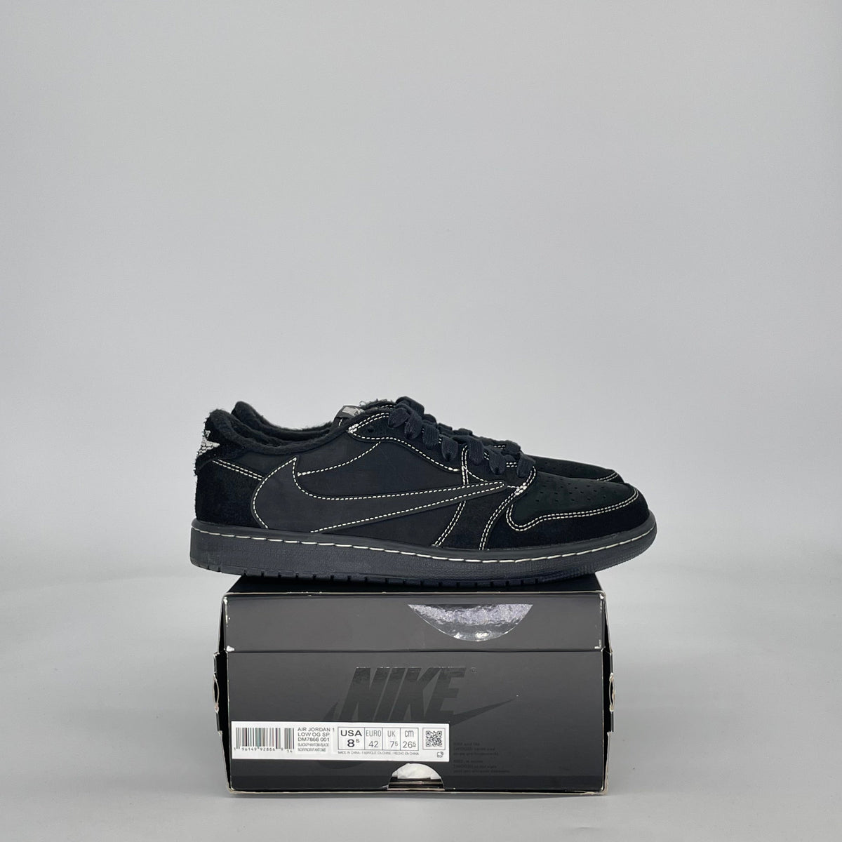 Jordan 1 Retro Low OG SP Travis Scott Black Phantom
