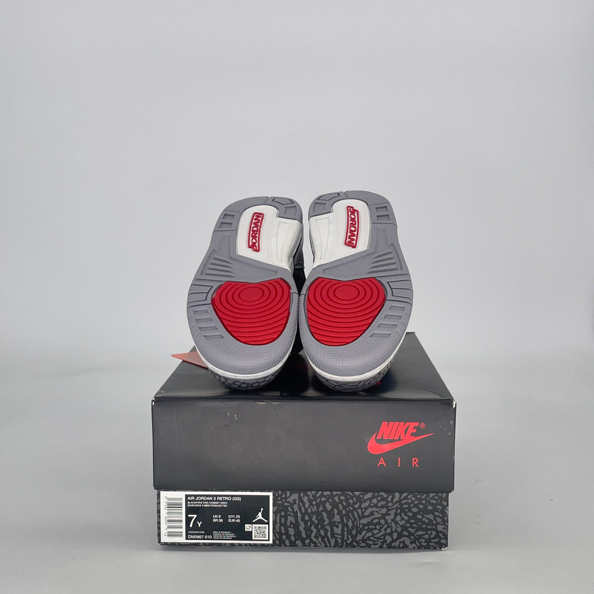 Jordan 3 Retro Black Cement (2024) (GS)