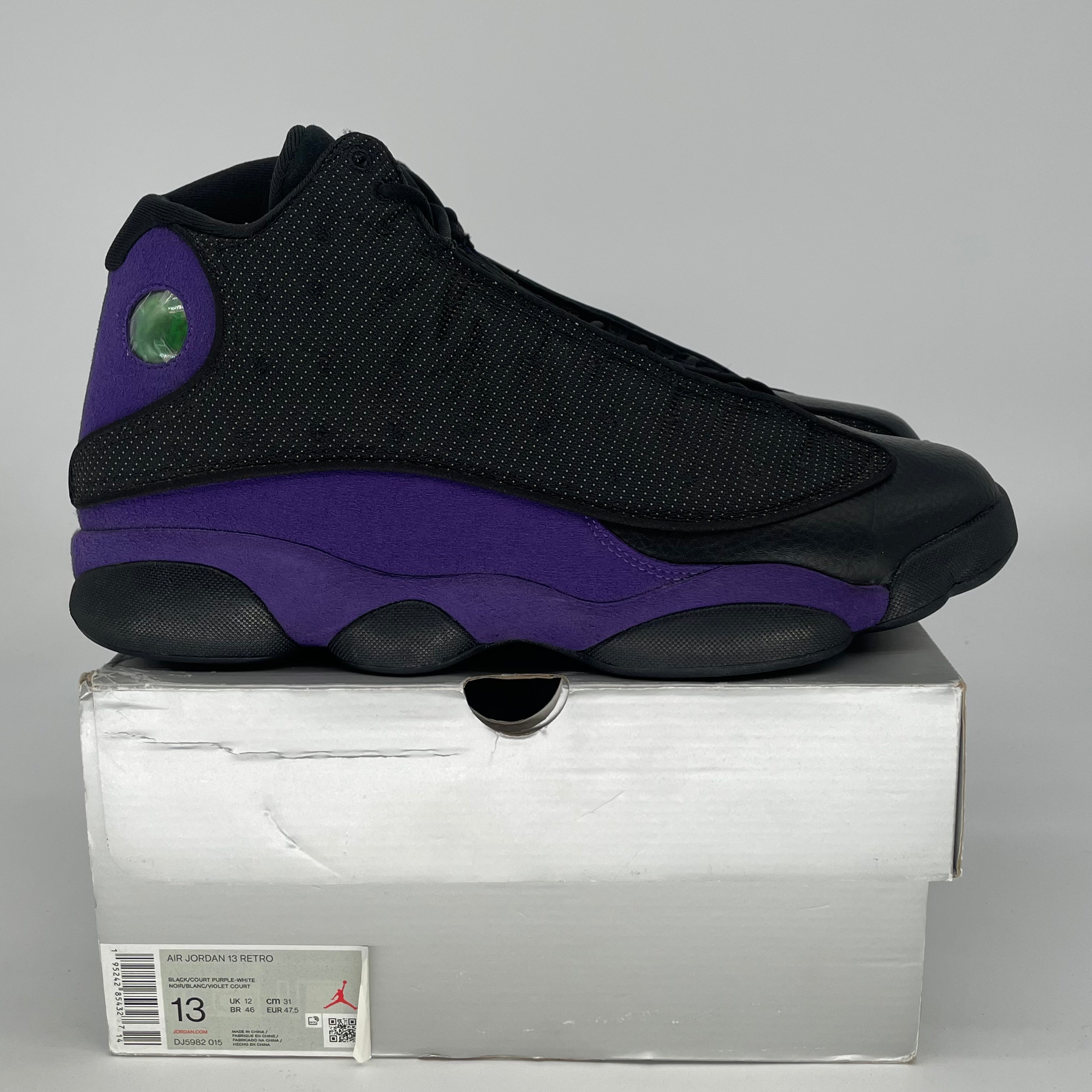 AIR JORDAN 13 COURT PURPLE DJ5982-015 SIZE 13/14.5W