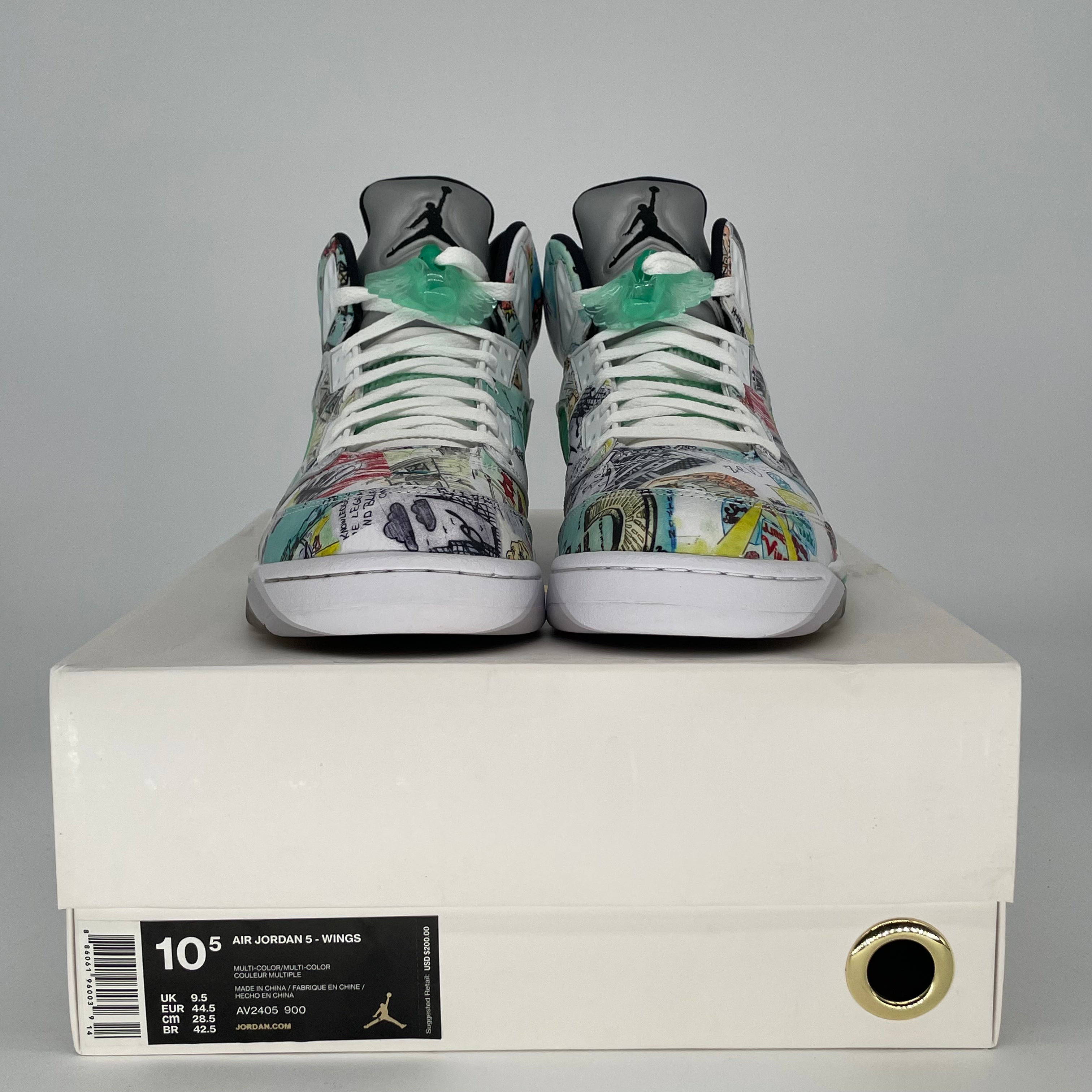 AIR JORDAN 5 WINGS AV2405-900 SIZE 10.5/12W