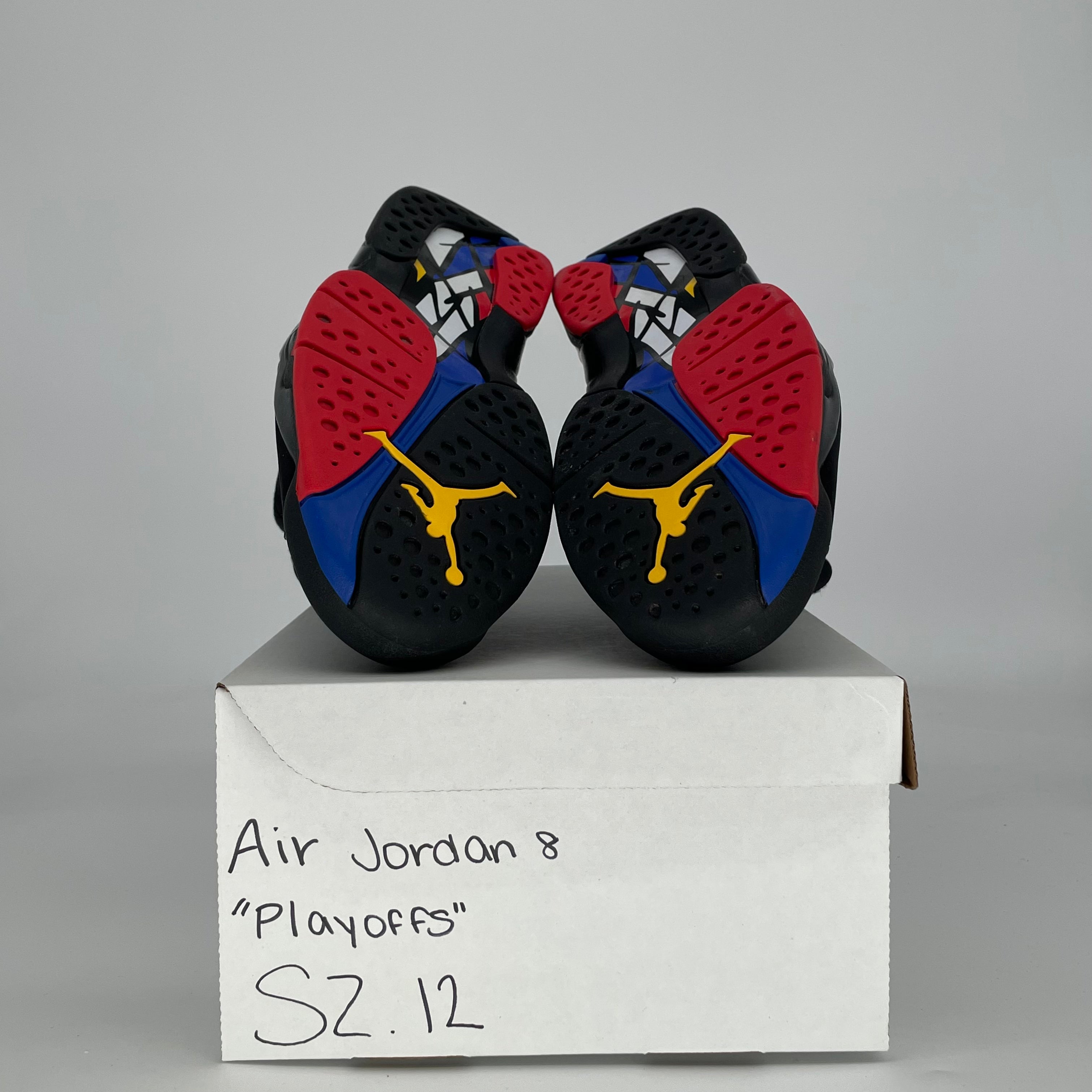 AIR JORDAN 8 PLAYOFFS 305381-062 SIZE 12/13.5W