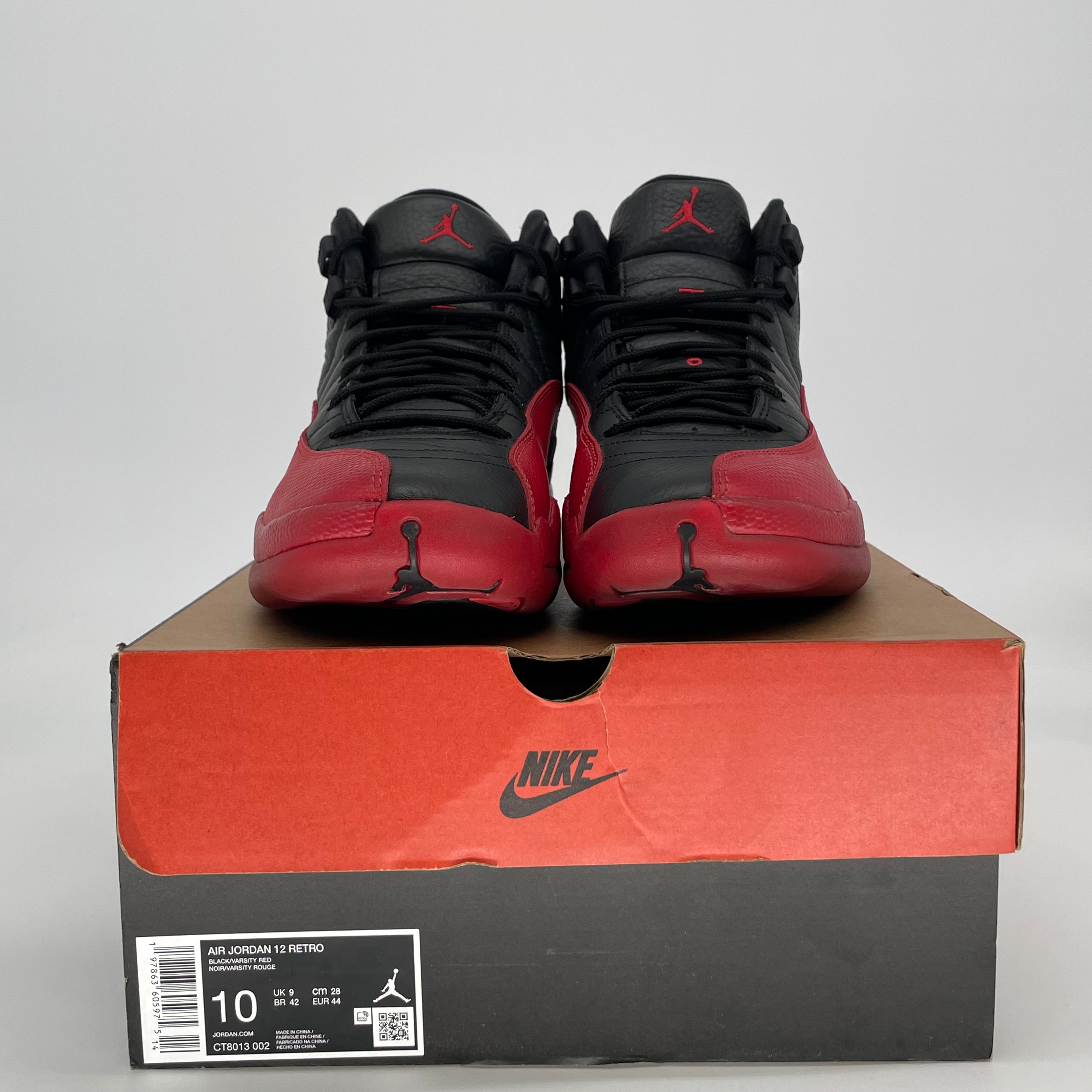 AIR JORDAN 12 FLU GAME CT8013-002 SIZE 10/11.5W