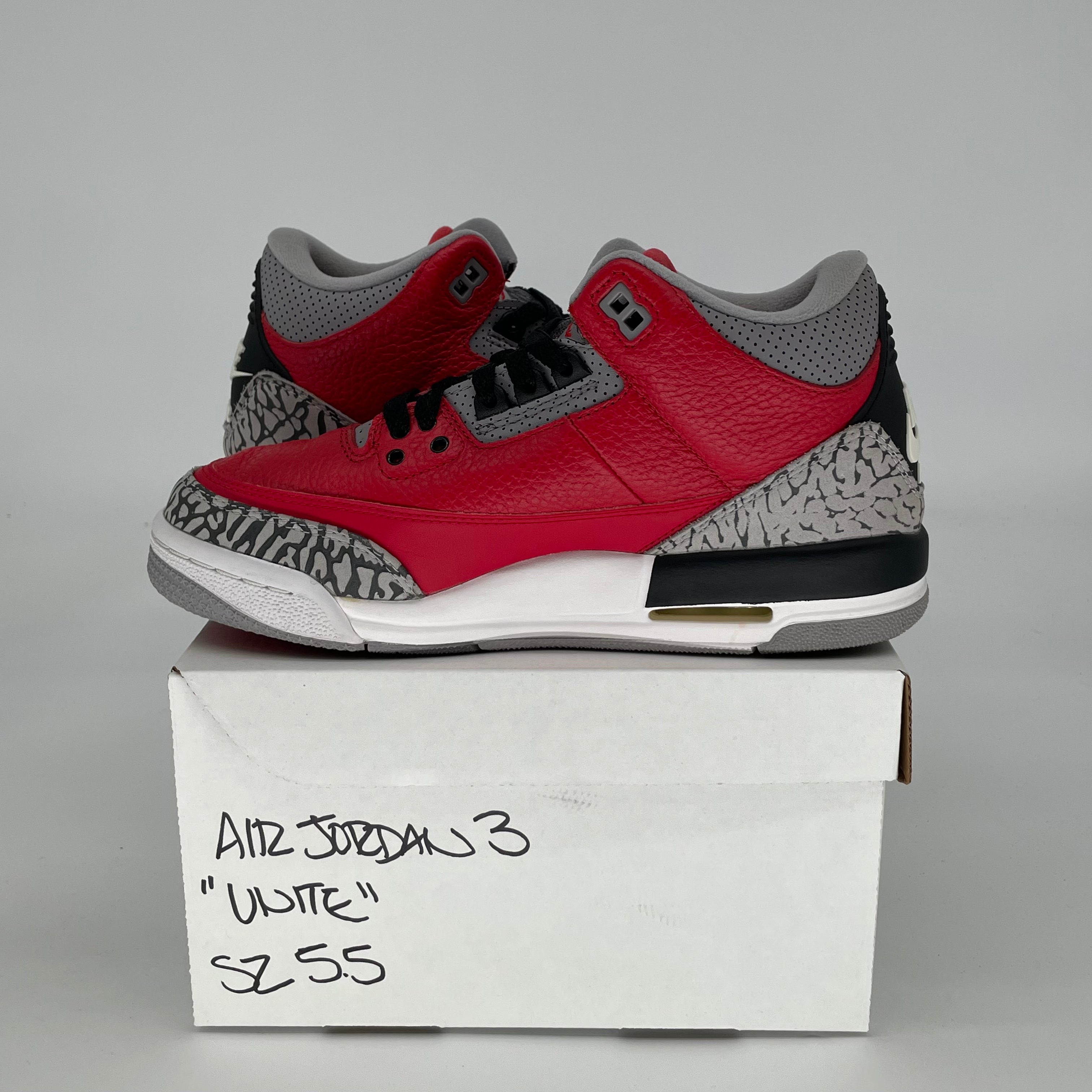 AIR JORDAN 3 UNITE SIZE 5.5/7W CK5692-600