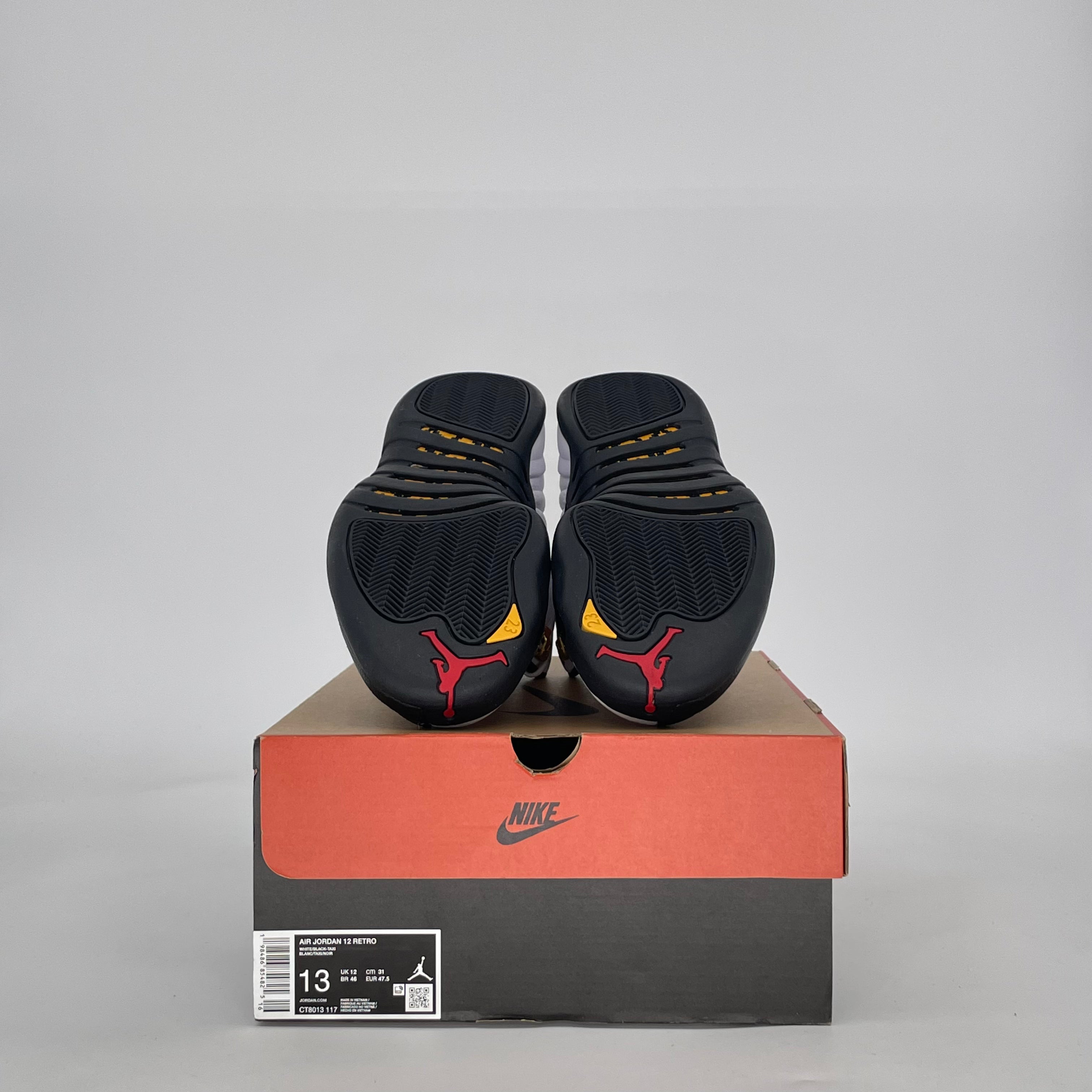 AIR JORDAN 12 TAXI CT8013-117 SIZE 13/14.5W