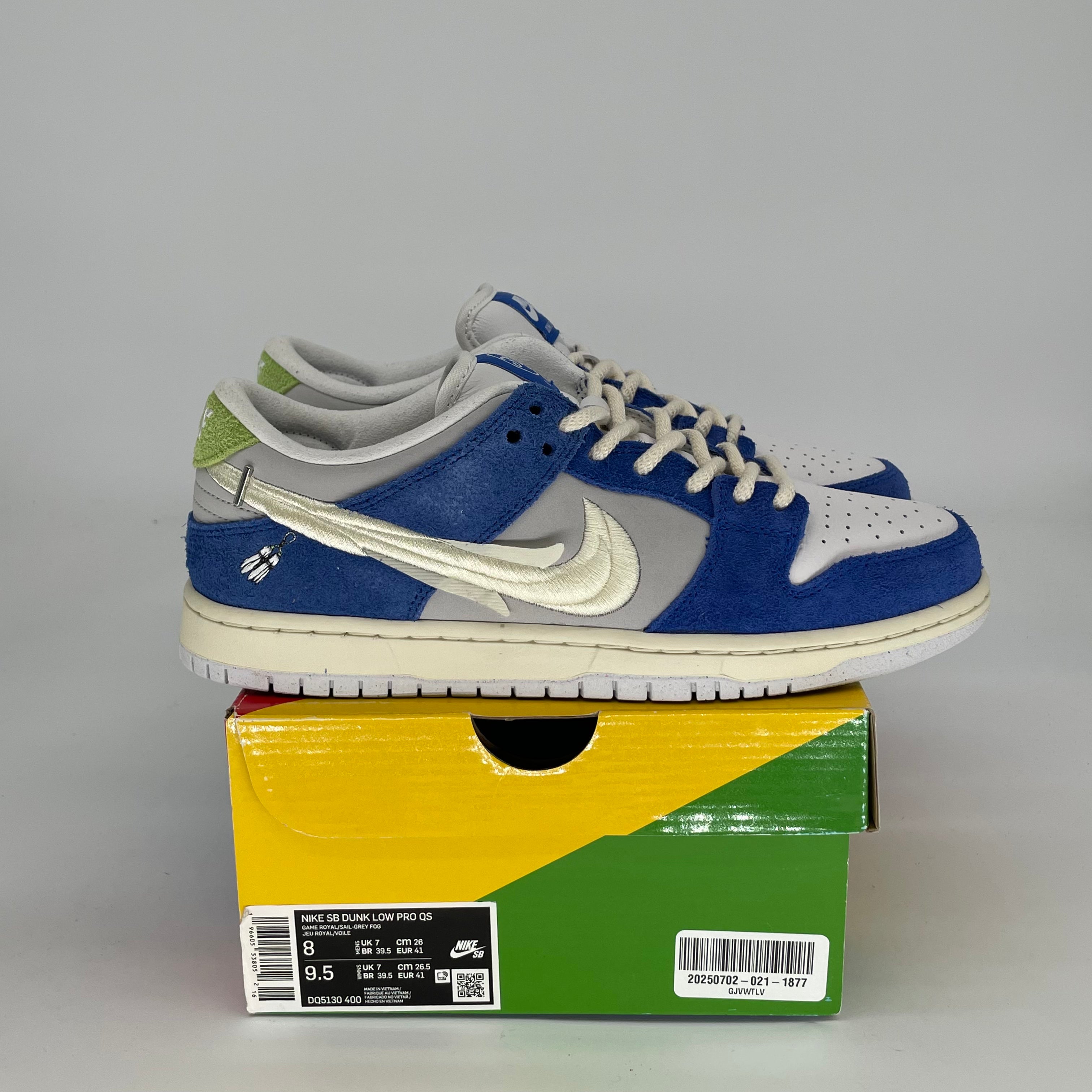 NIKE SB DUNK LOW PRO FLY STREETWEAR GARDENIA SIZE 8/9.5W DQ5130-400