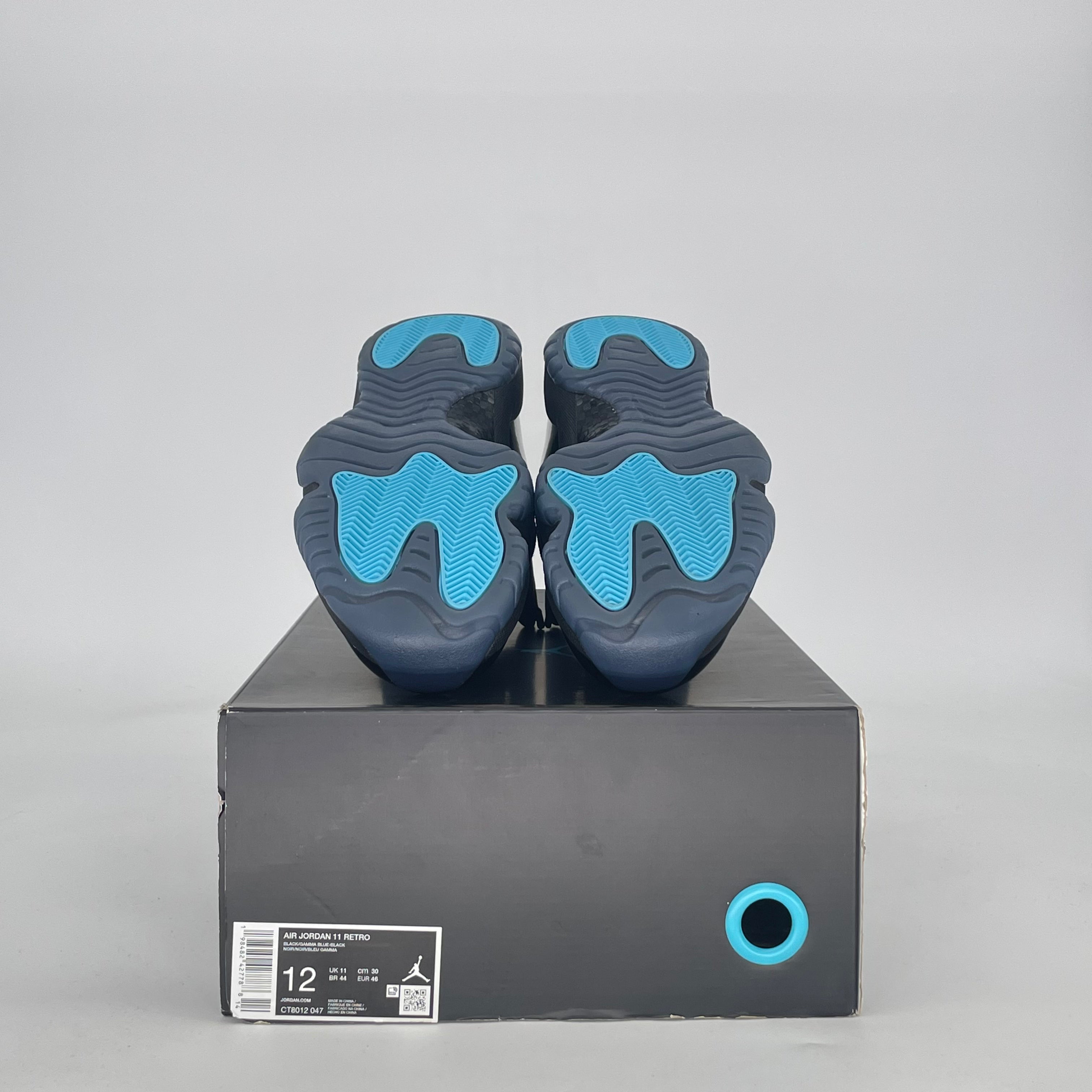 AIR JORDAN 11 GAMMA BLUE CT8012-047 SIZE 12/13.5W