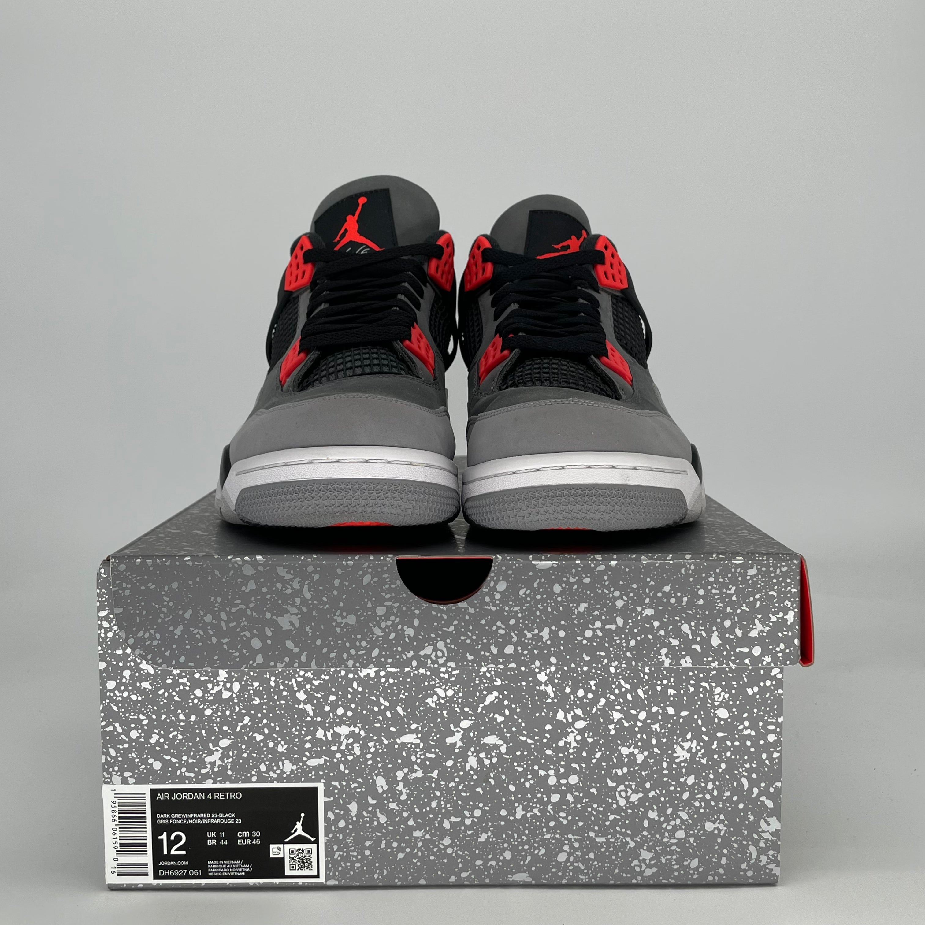 AIR JORDAN 4 INFRARED DH6927-061 SIZE 12/13.5W