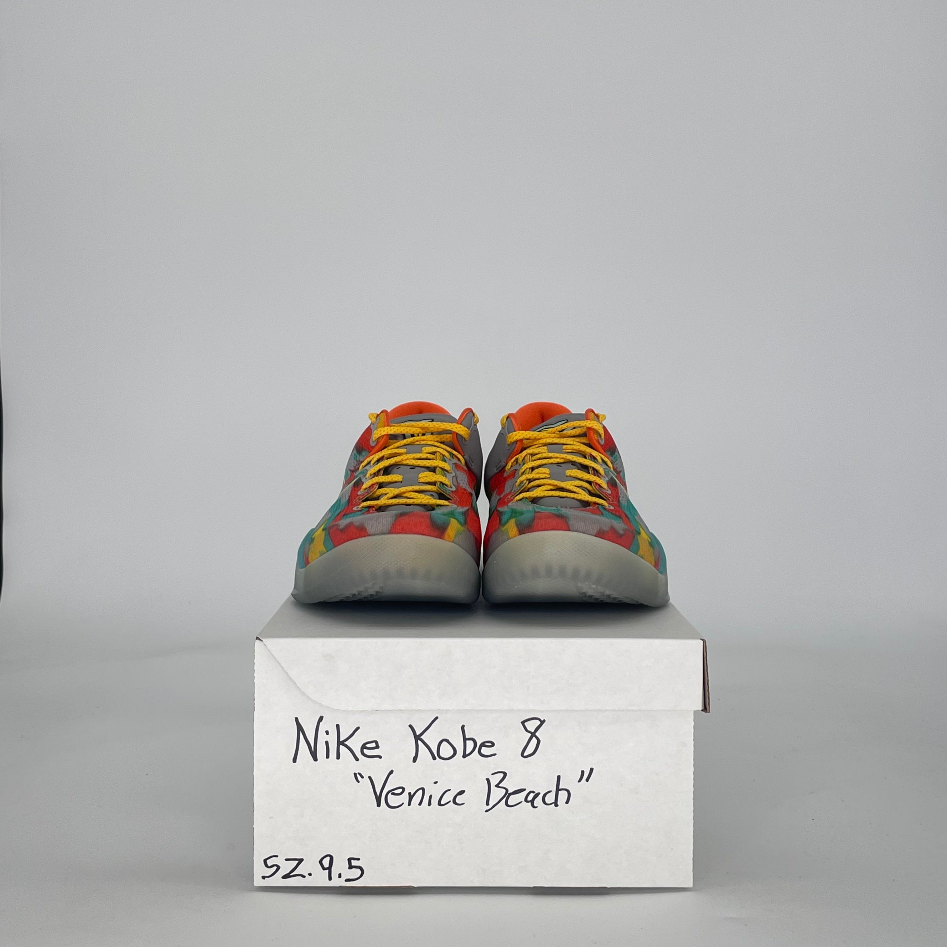NIKE KOBE 8 PROTRO VENICE BEACH FQ3548-001 SIZE 9.5/11W
