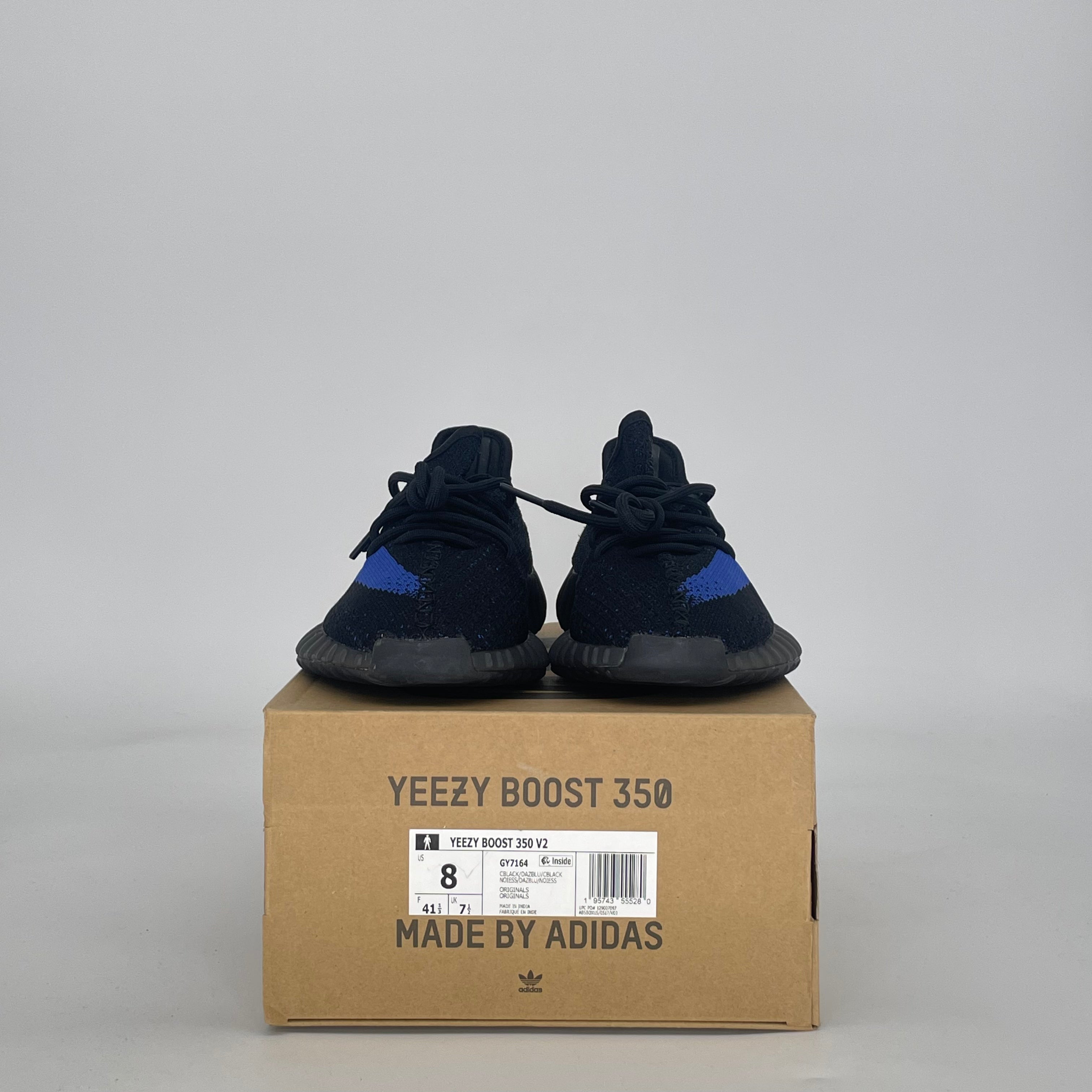 ADIDAS YEEZY BOOST 350 V2 DAZZLING BLUE GY7164 SIZE 8/9.5W
