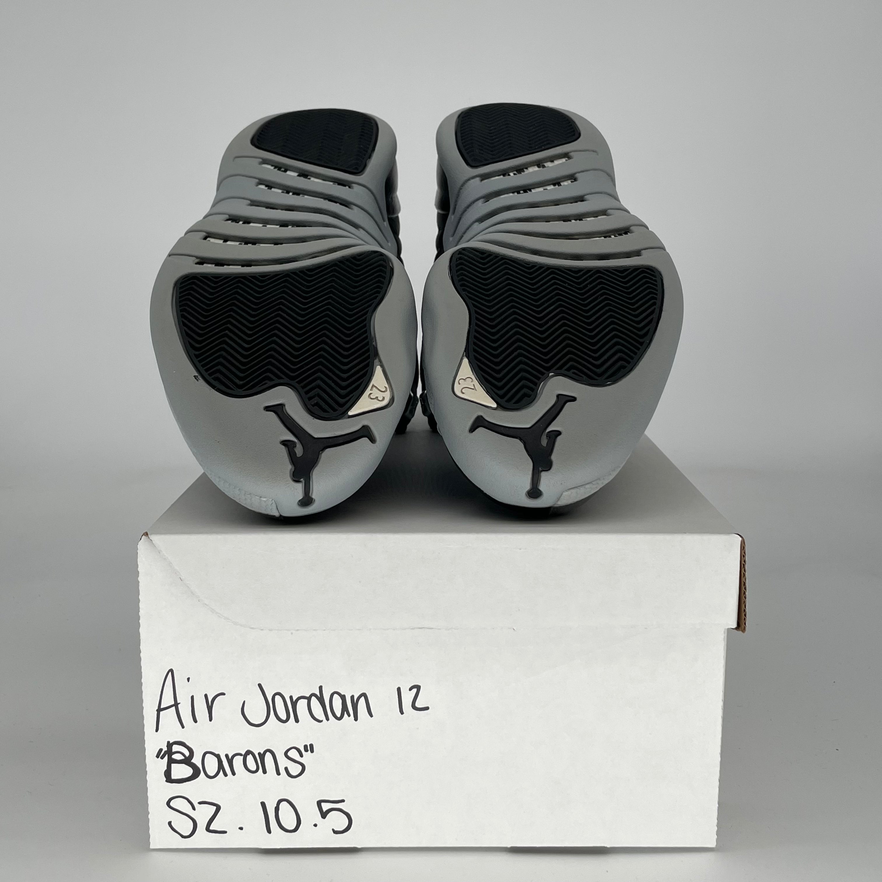 AIR JORDAN 12 BARONS CT8013-010 SIZE 10.5/12W