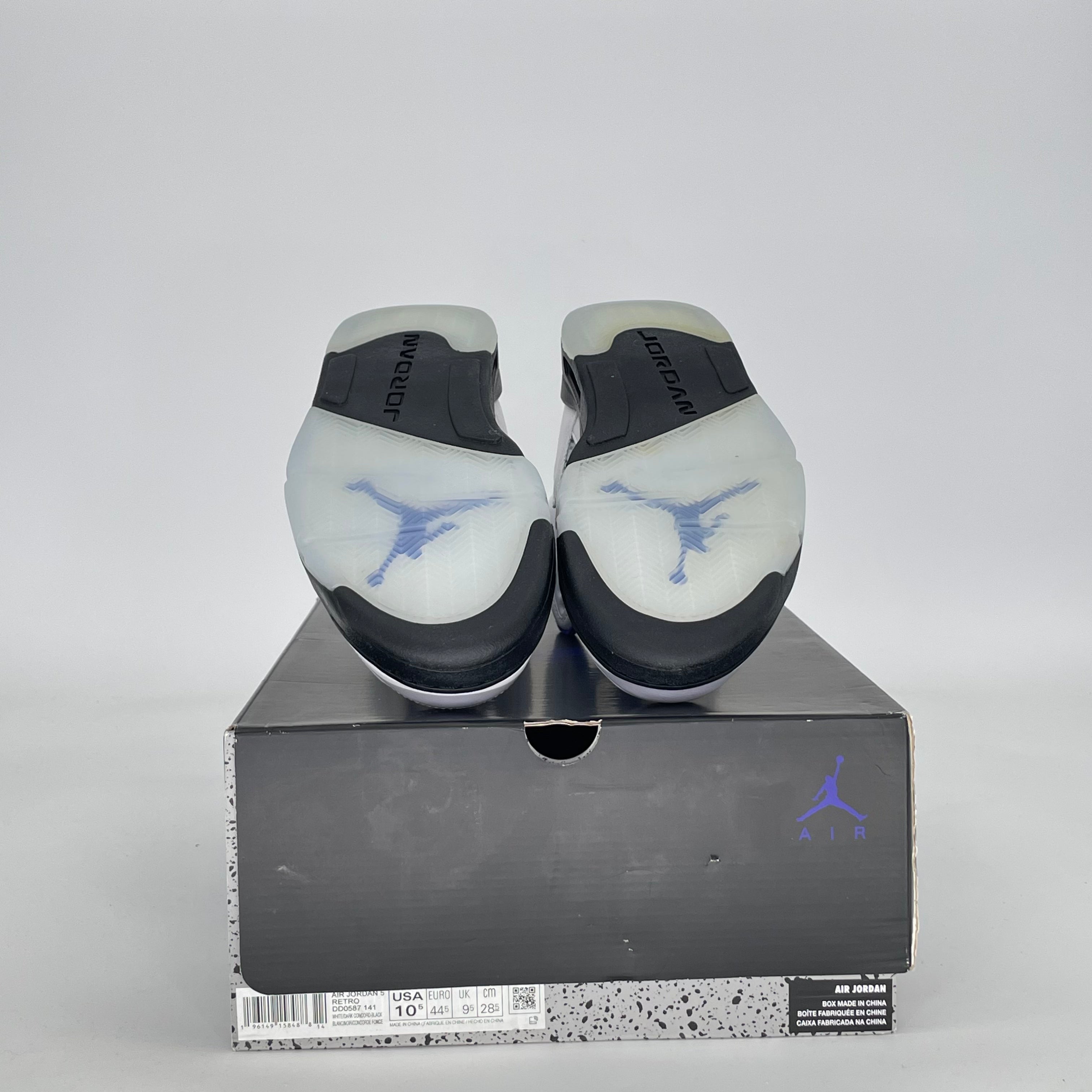 AIR JORDAN 5 DARK CONCORD DD0587-141 SIZE 10.5/12W