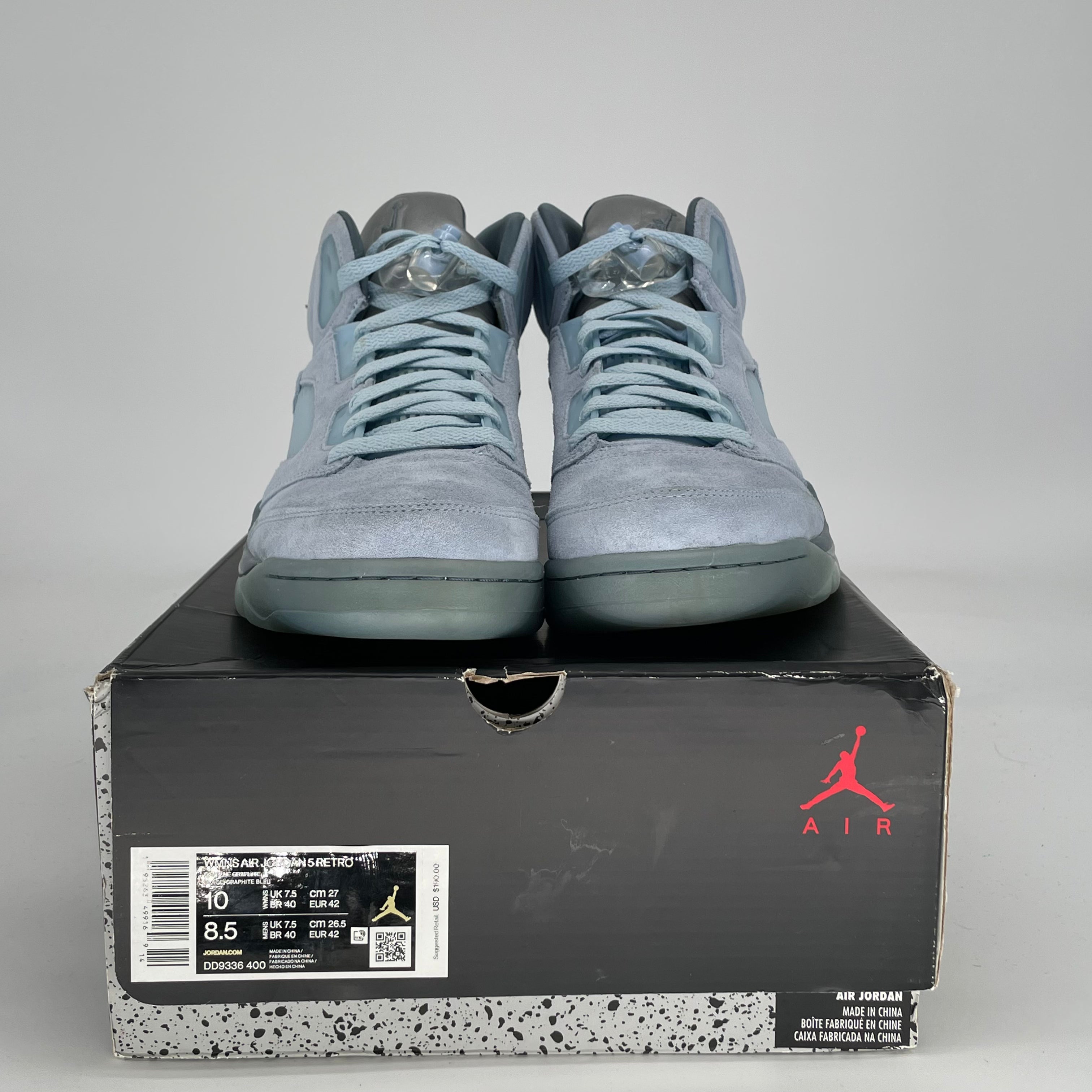 AIR JORDAN 5 BLUEBIRD W DD9336-400 SIZE 8.5/10W
