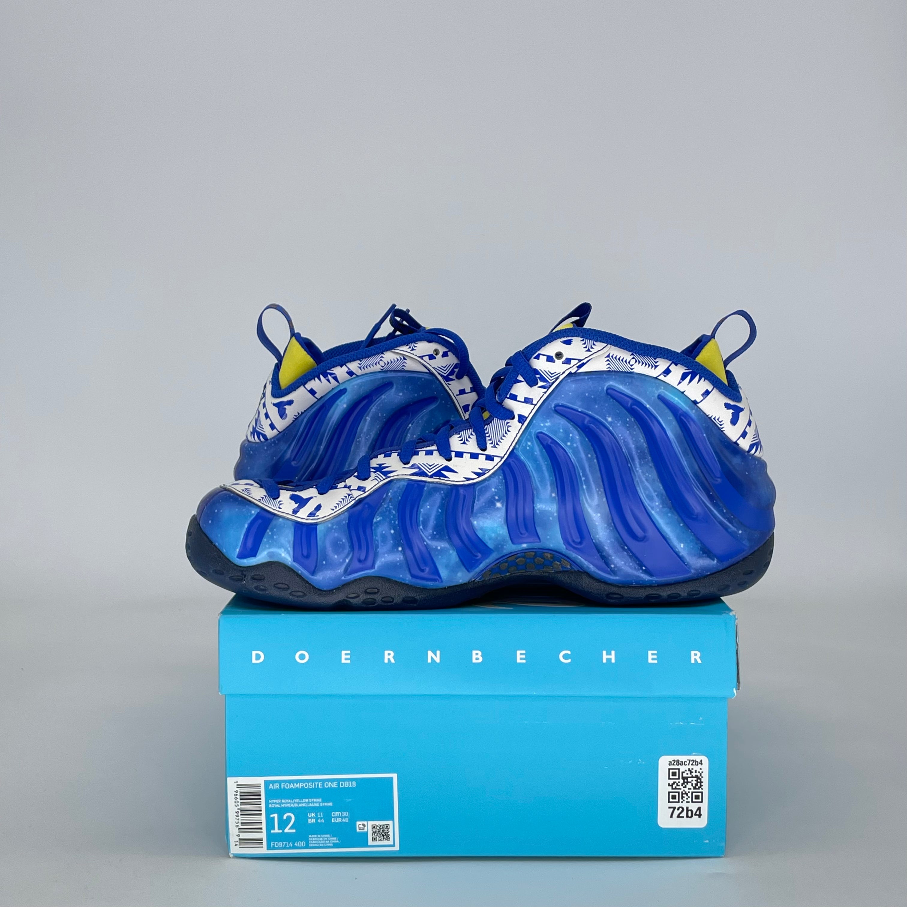 NIKE AIR FOAMPOSITE ONE DOERNBECHER FD9714-400 SIZE 12/13.5W