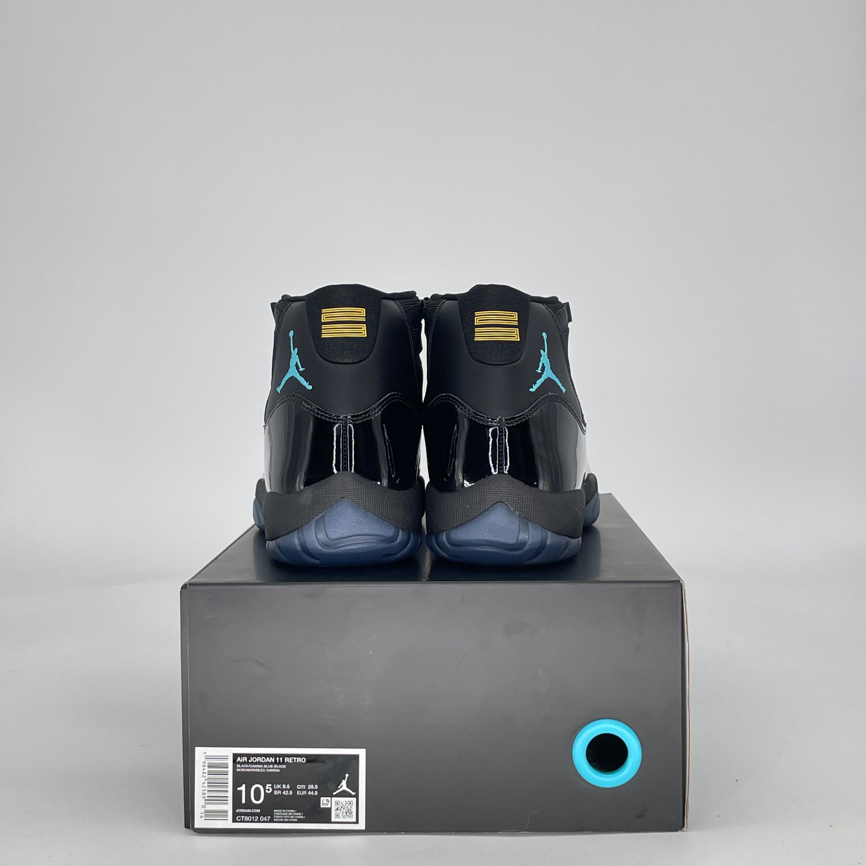 AIR JORDAN 11 GAMMA BLUE CT8012-047 SIZE 10.5/12W