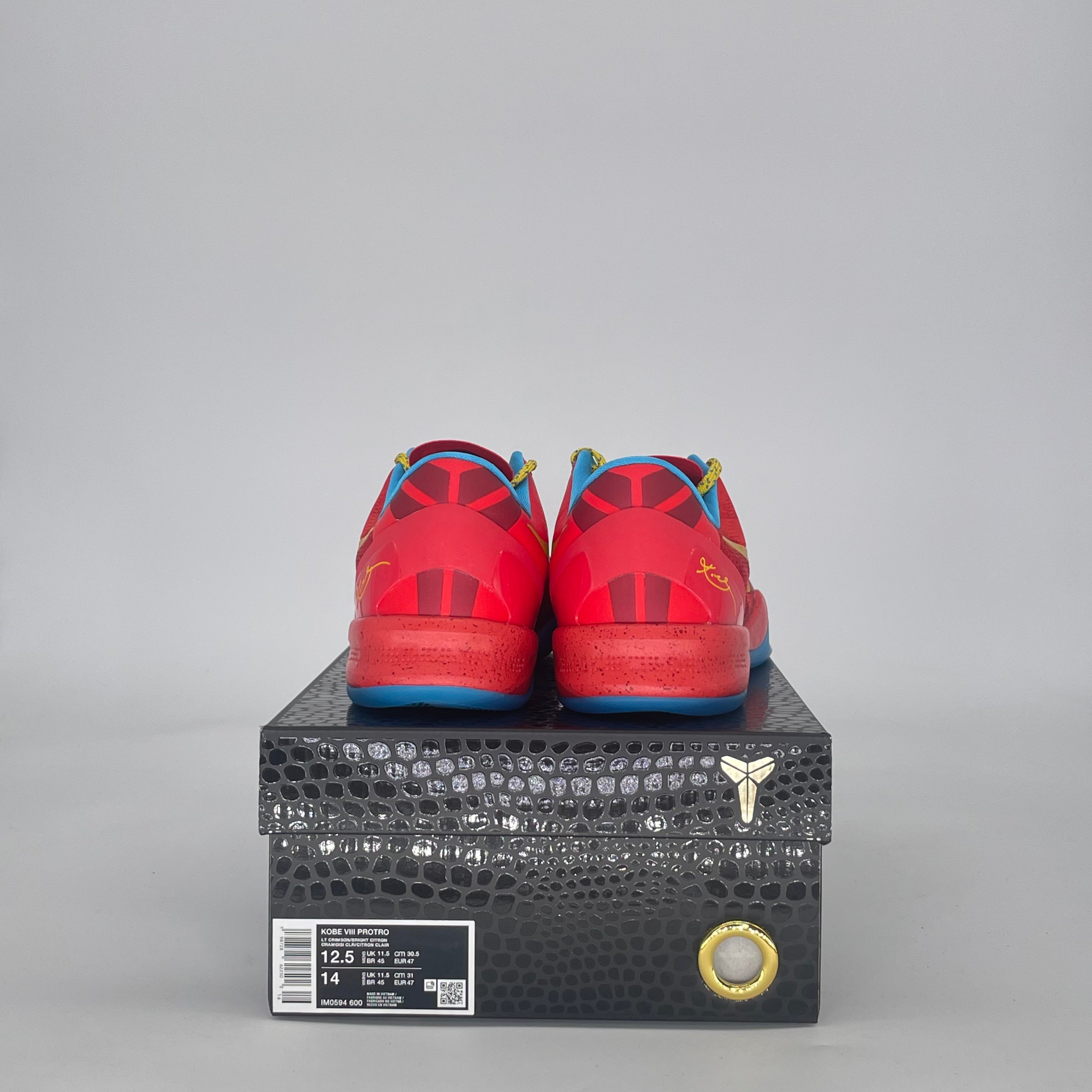 NIKE KOBE 8 PROTRO YEAR OF THE HORSE IM0594-600 SIZE 12.5/14W