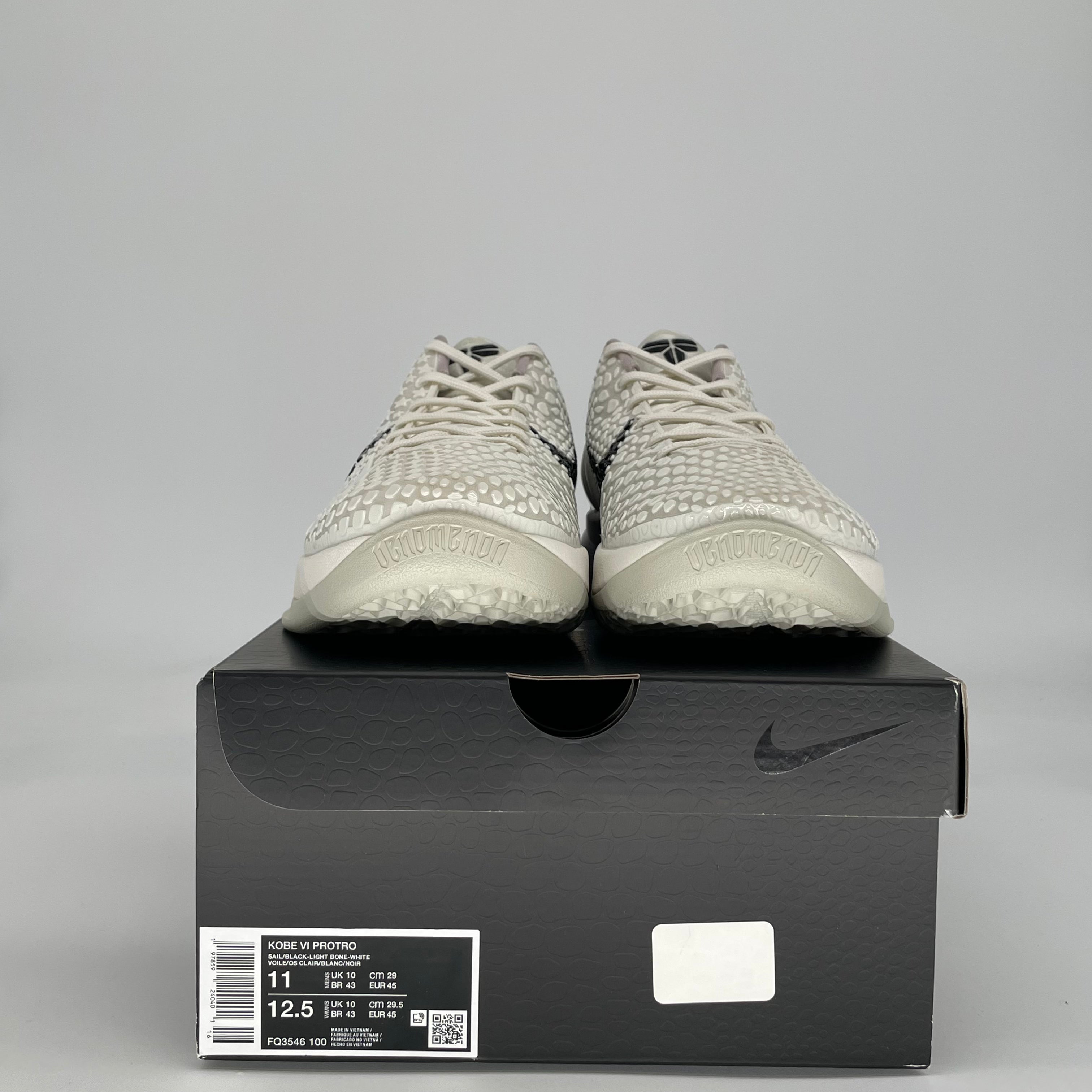 NIKE KOBE 6 PROTRO SAIL ALL-STAR FQ3546-100 SIZE 11/12.5W