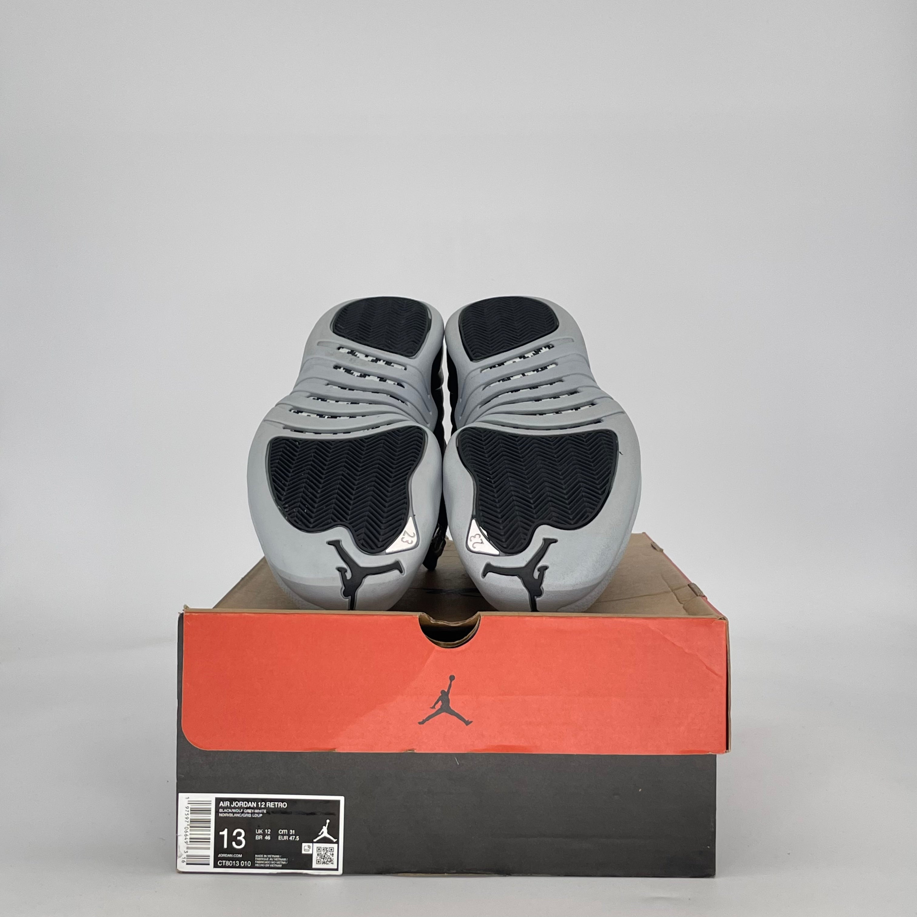 AIR JORDAN 12 BARONS CT8013-010 SIZE 13/14.5W
