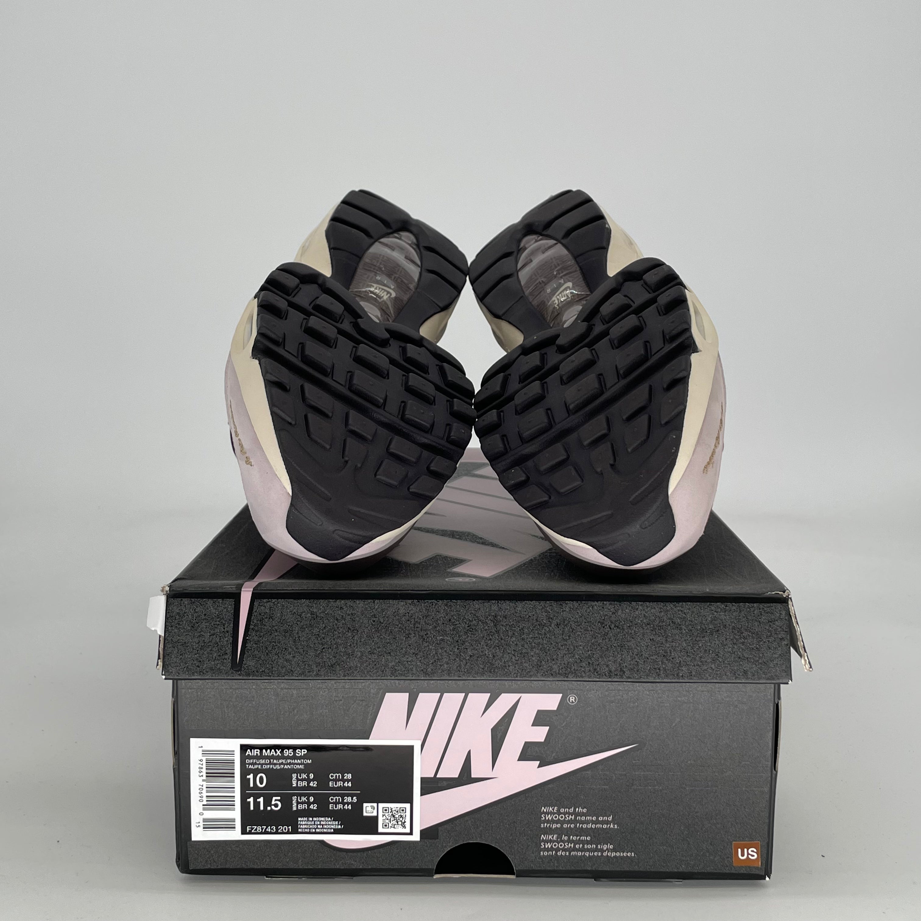 NIKE AIR MAX 95 A MA MANIERE DIFFUSED TAUPE FZ8743-201 SIZE 10/11.5W